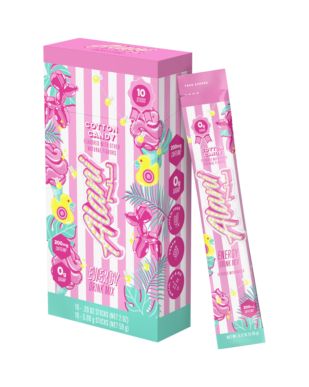 Energy Sticks - Cotton Candy (H5TQ)