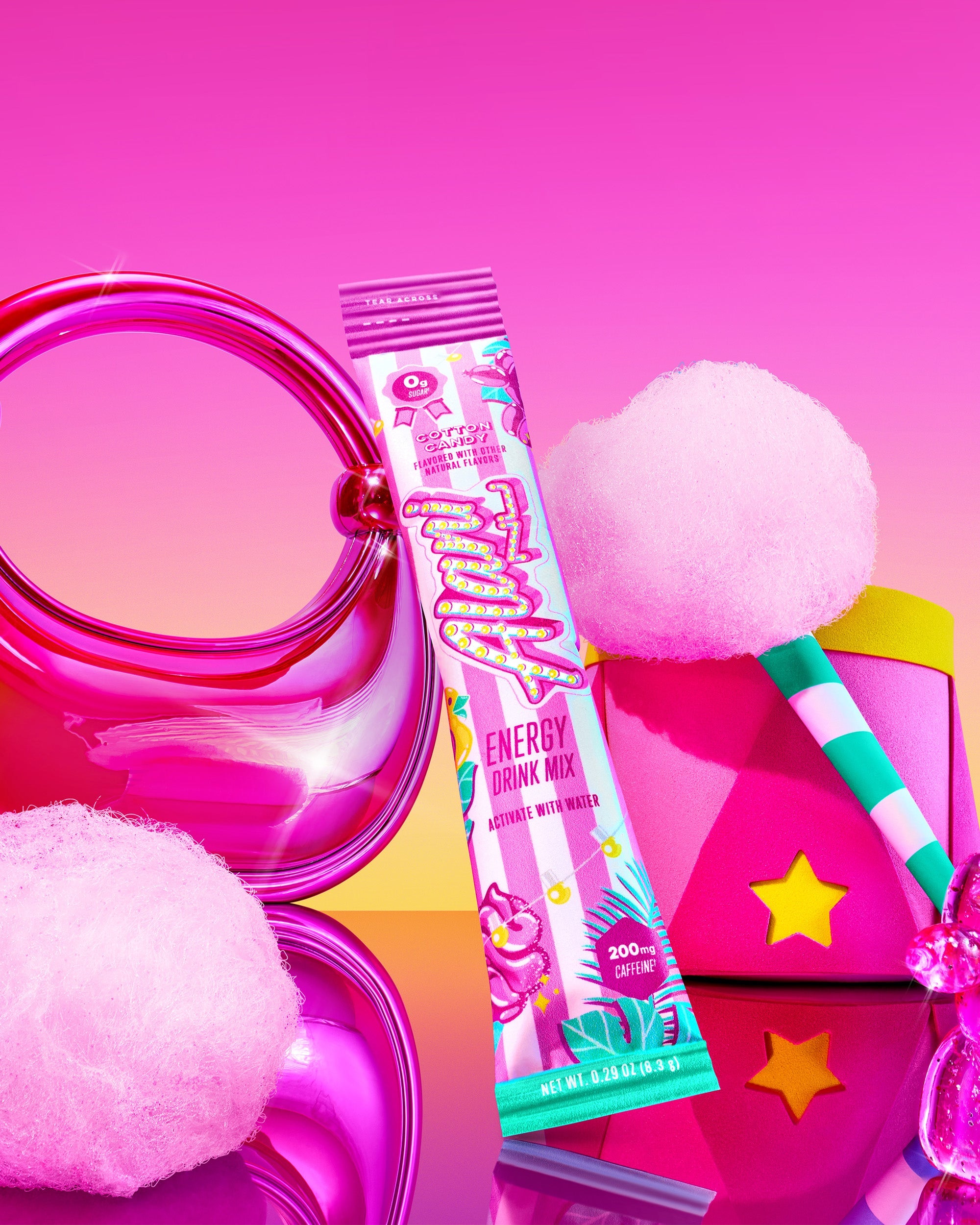 Energy Sticks - Cotton Candy (H5TQ)