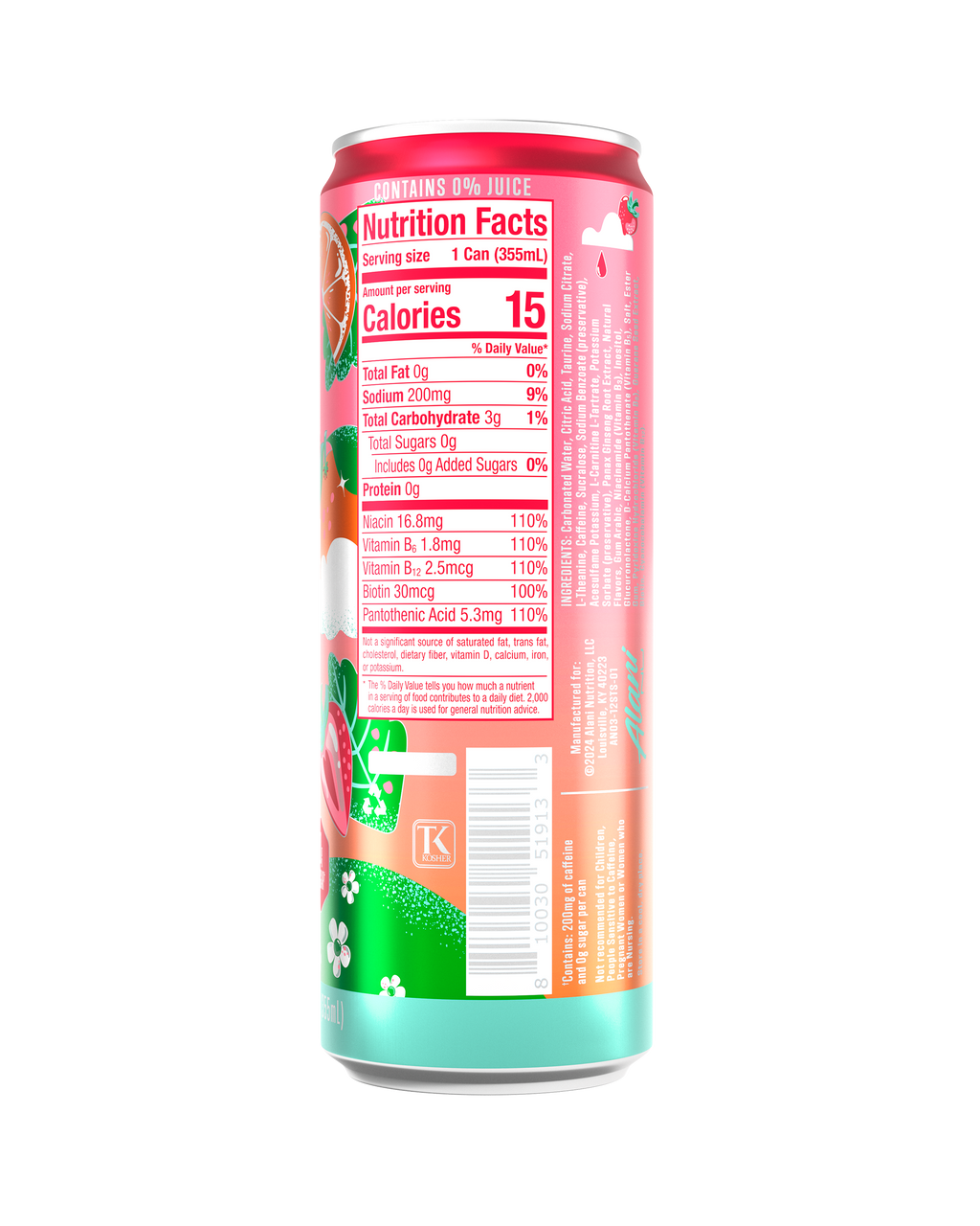 Energy Drink - Strawberry Sunrise (2JWW)