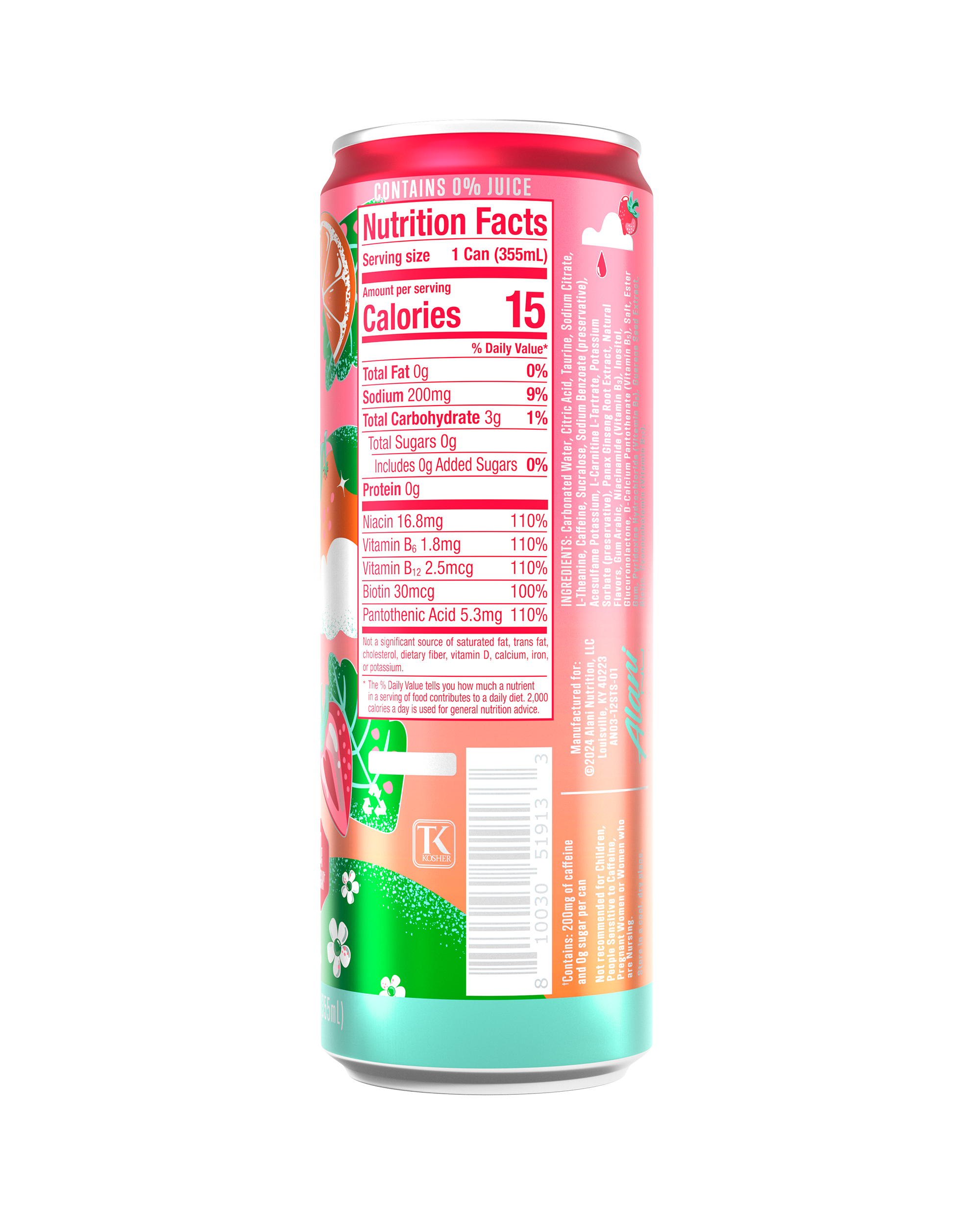 Energy Drink - Strawberry Sunrise (2JWW)