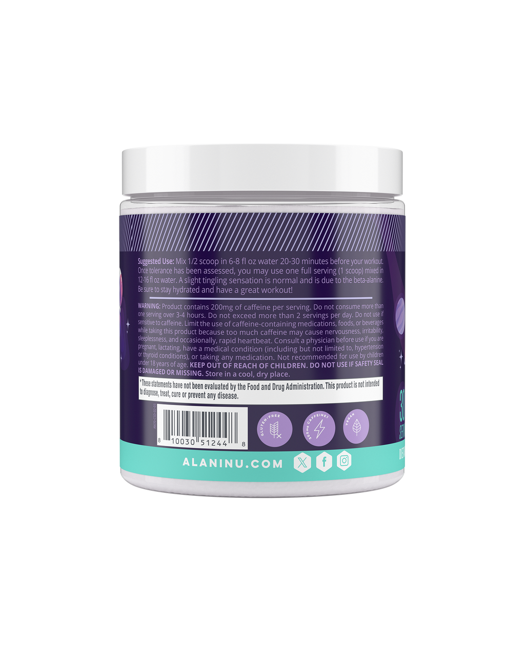 Pre-Workout - Cosmic Stardust (QP3O)