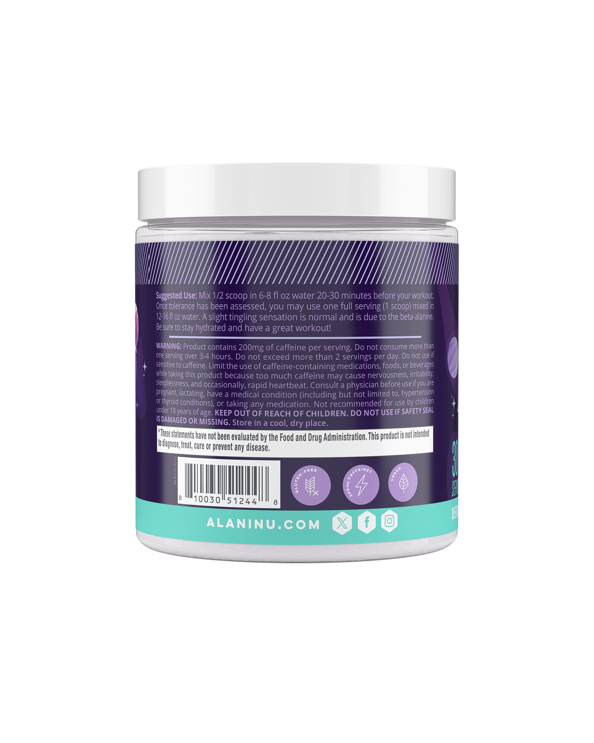 Pre-Workout - Cosmic Stardust (QP3O)