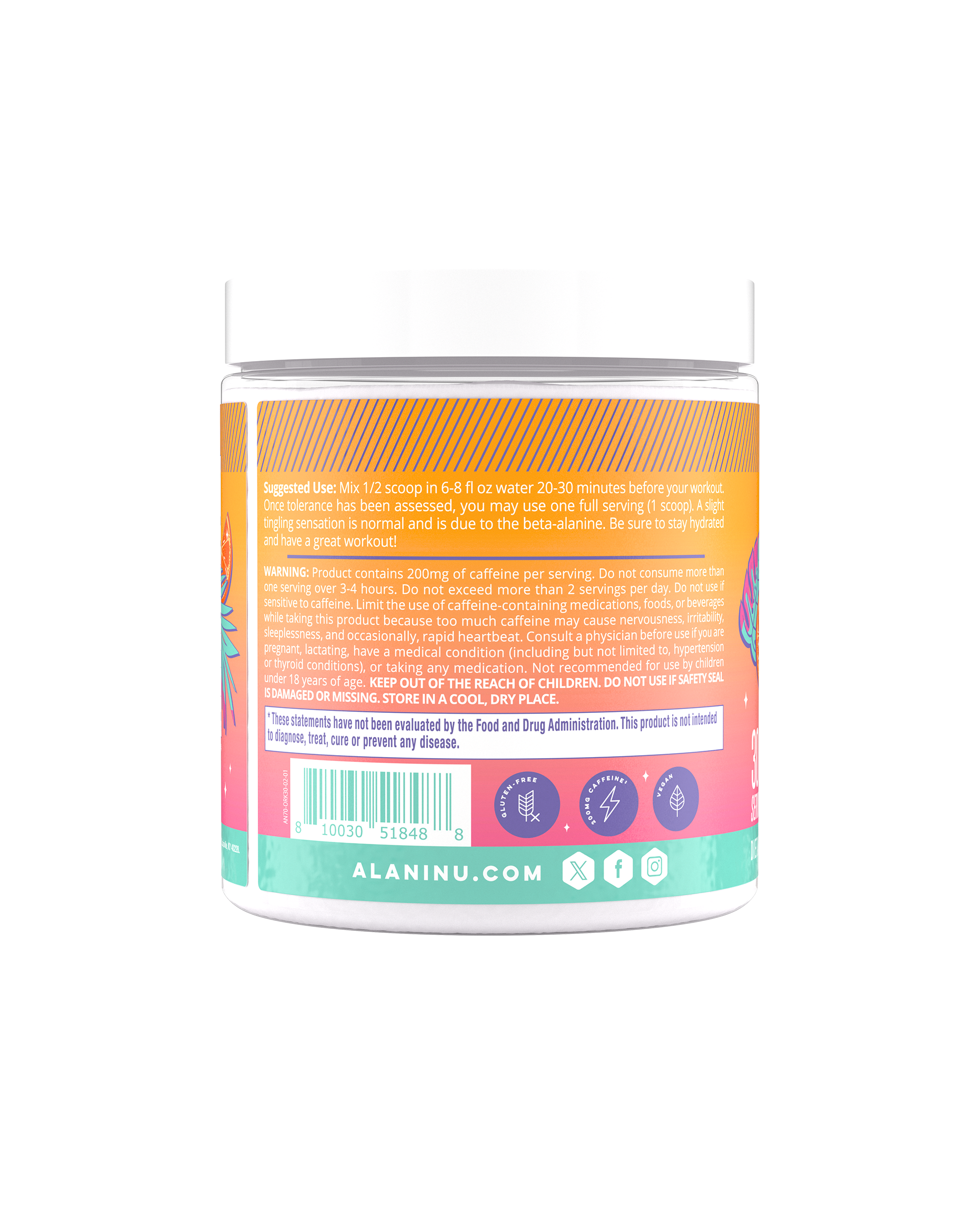 Pre-Workout - Orange Kiss (JHD4)