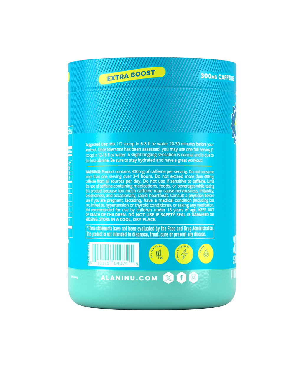 Pre-Workout+ - Blue Slush (YO23)