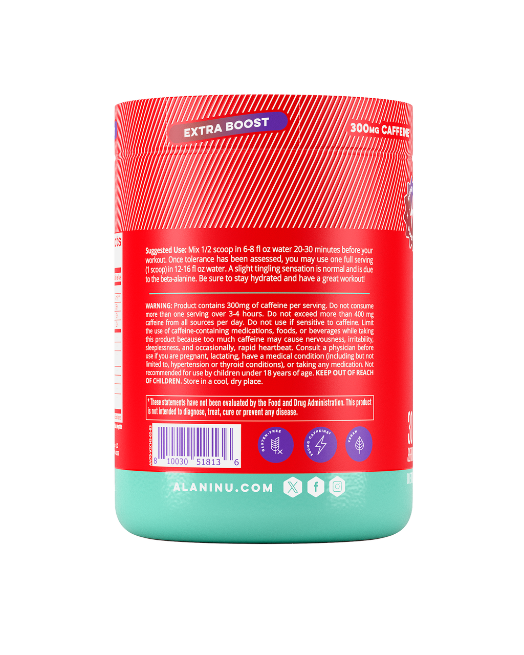 Pre-Workout+ - Cherry Slush (F4U1)