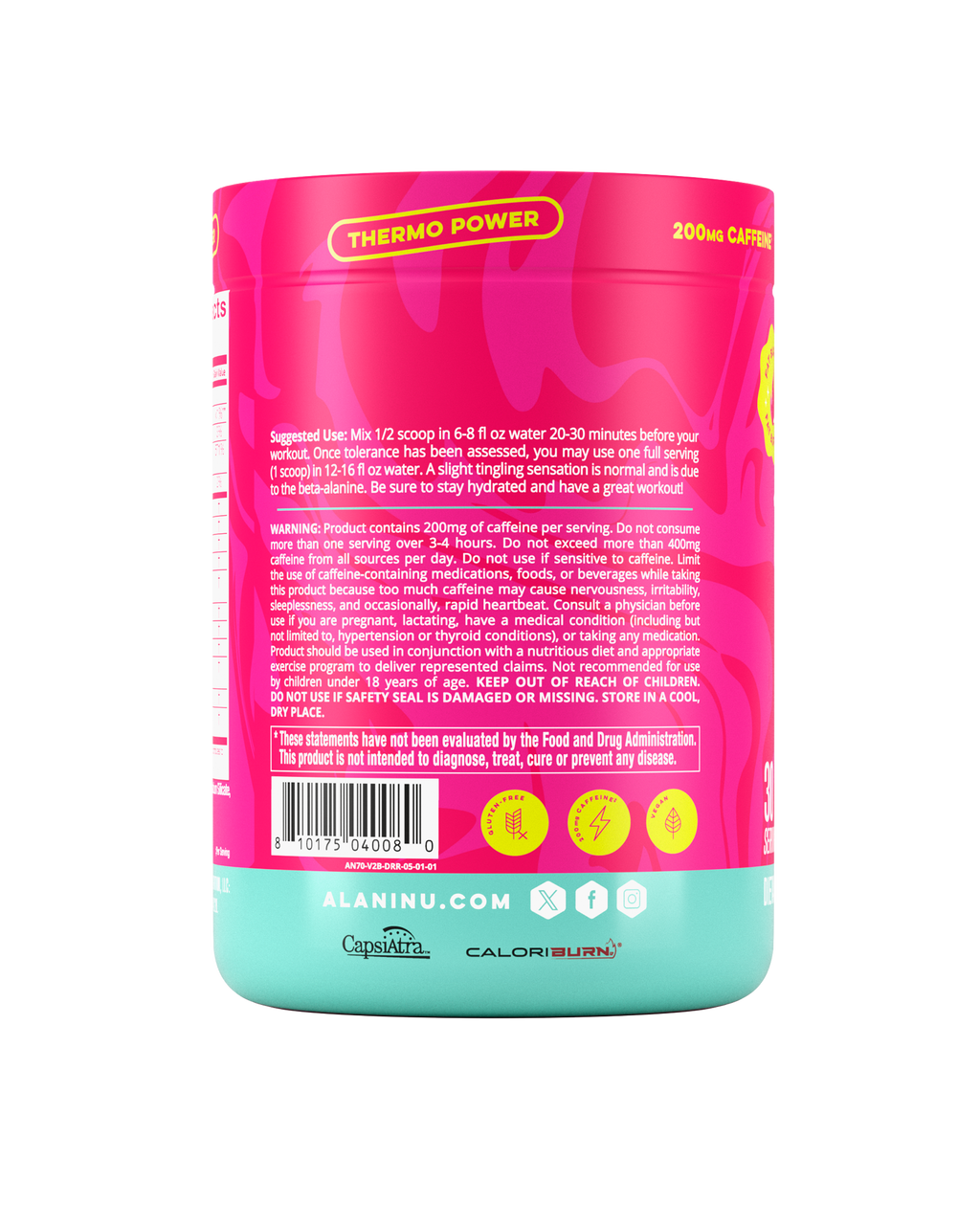 Pre-Workout+ Burn - Dragon Fruit Rush (GWC5)