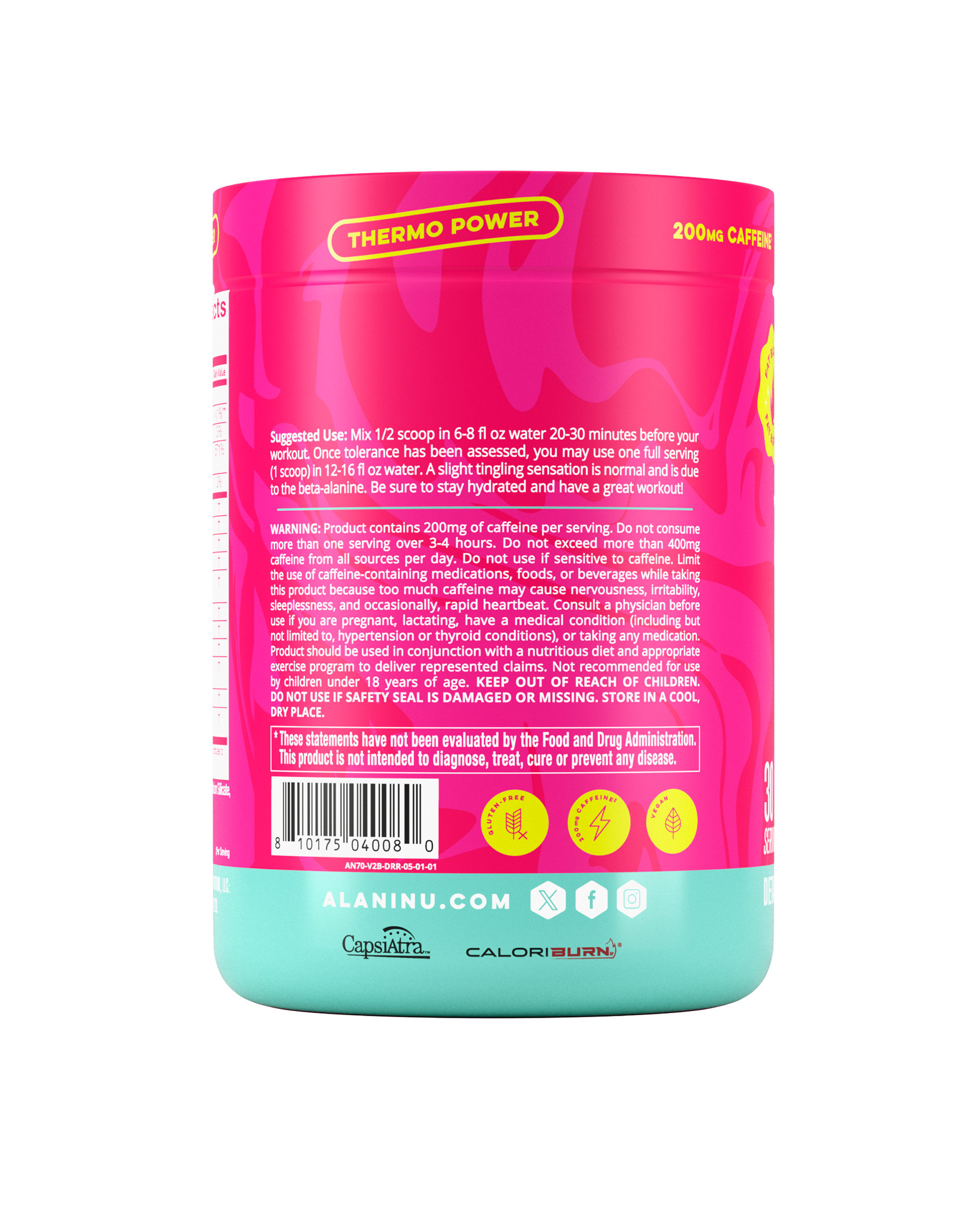 Pre-Workout+ Burn - Dragon Fruit Rush (GWC5)