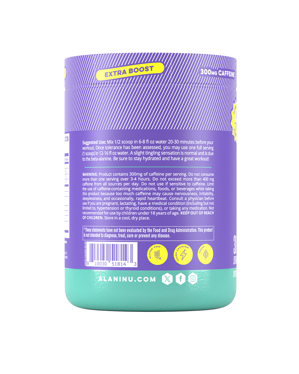 Pre-Workout+ - Frozen Lemonade (SQ98)