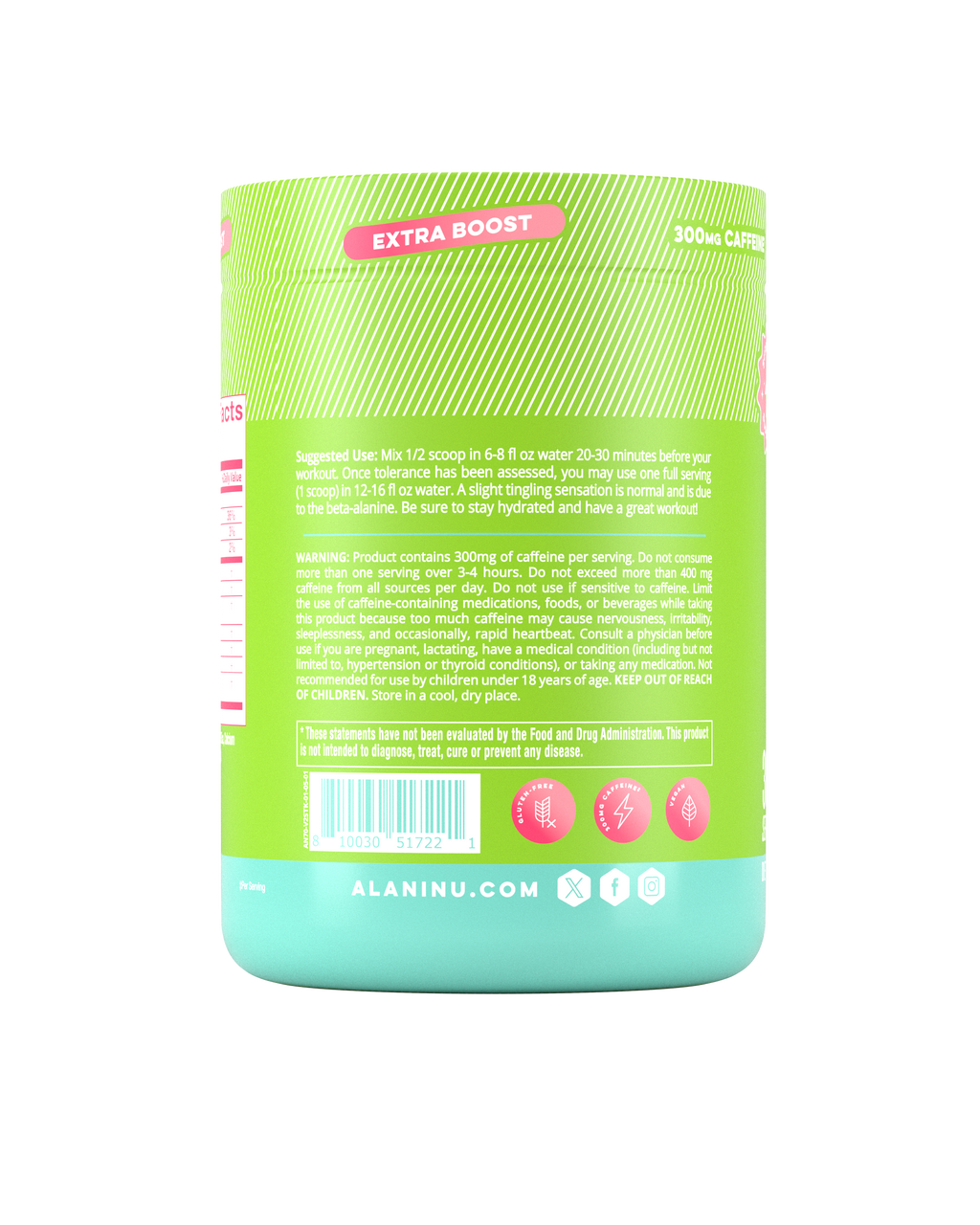 Pre-Workout+ - Kiwiberry (4TMN)