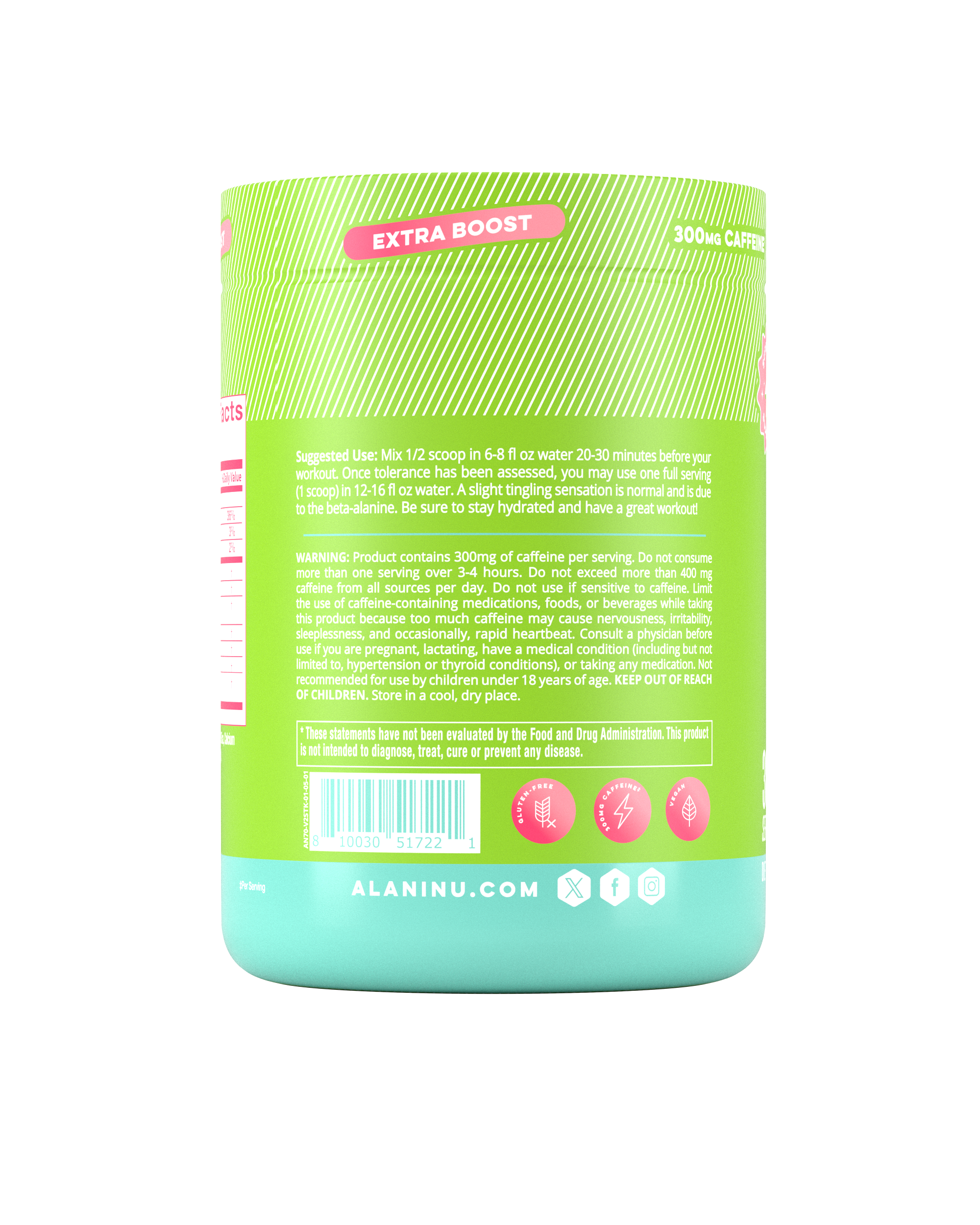 Pre-Workout+ - Kiwiberry (4TMN)