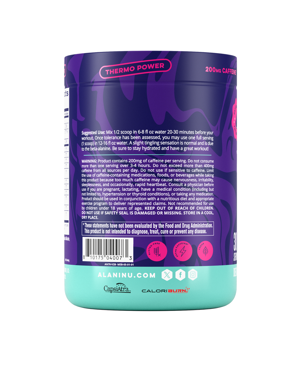 Pre-Workout+ Burn - Melonberry Blast (XCQV)