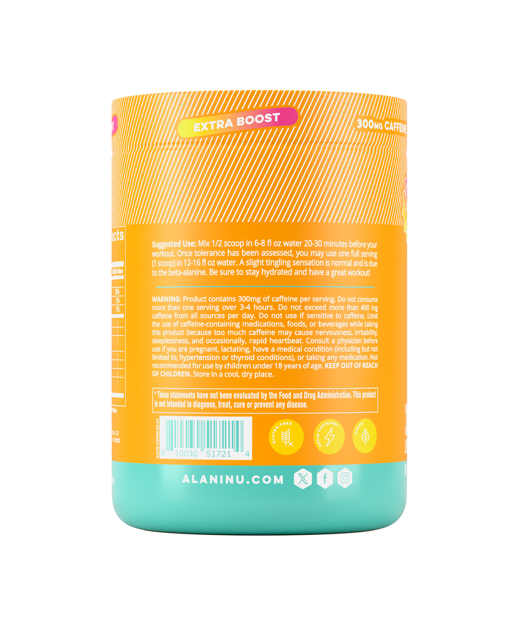 Pre-Workout+ - Paradise Swirl (MSSD)