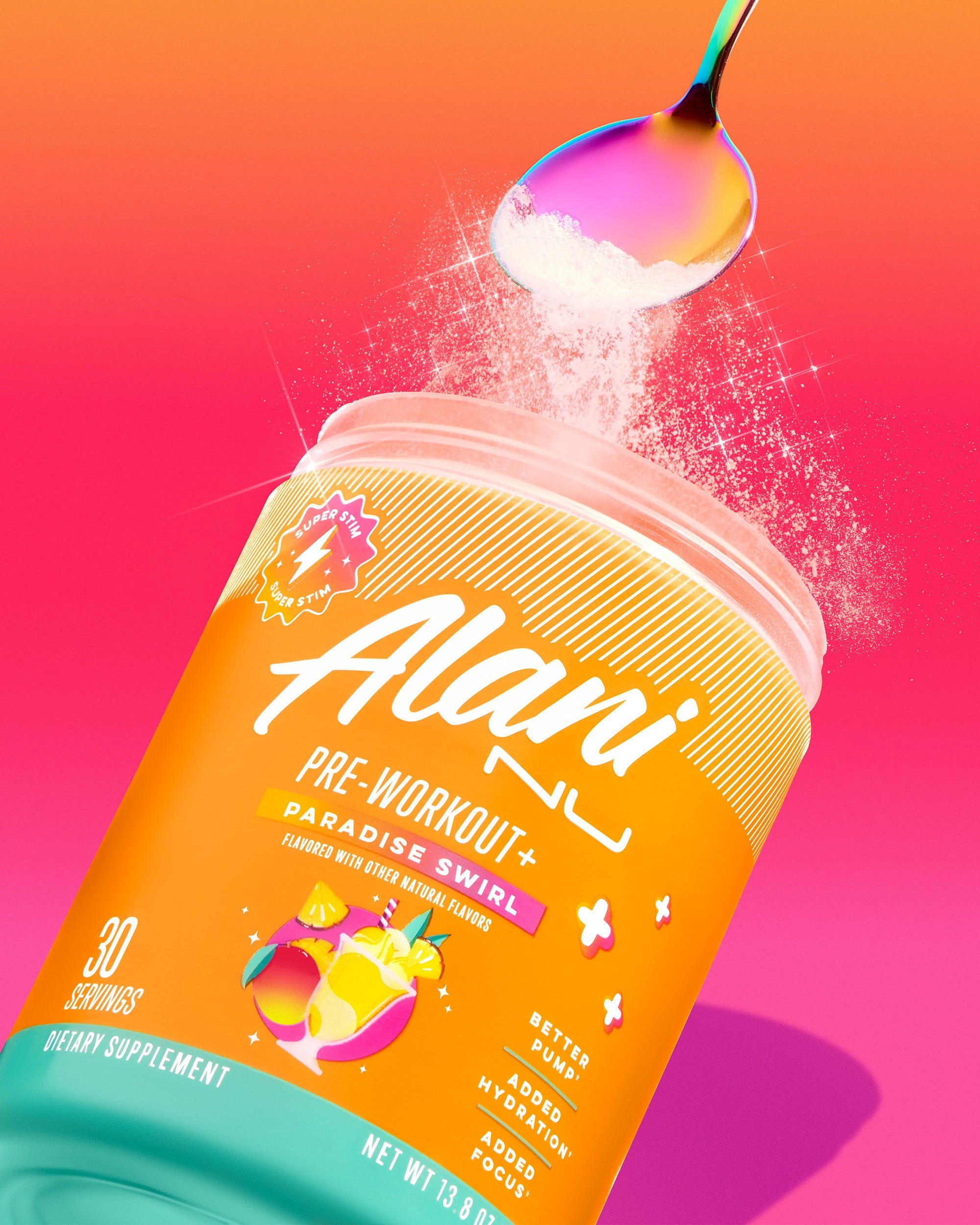 Pre-Workout+ - Paradise Swirl (MSSD)