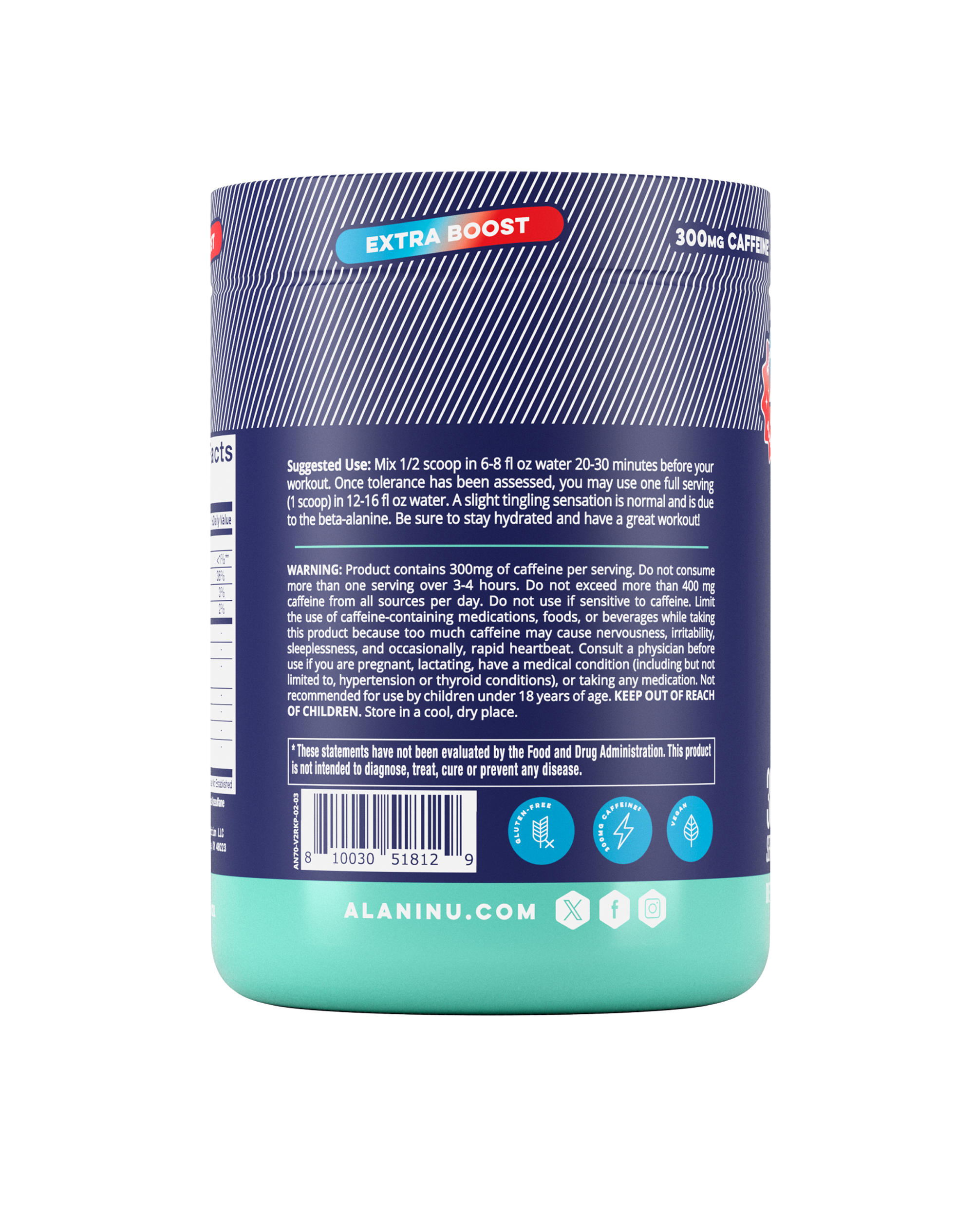 Pre-Workout+ - Rocket Pop (IV2Z)