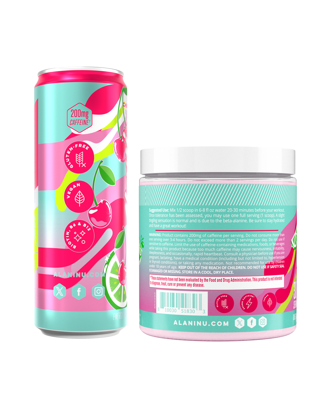 Energy Drink & Pre-Workout - Cherry Twist (XIW5)