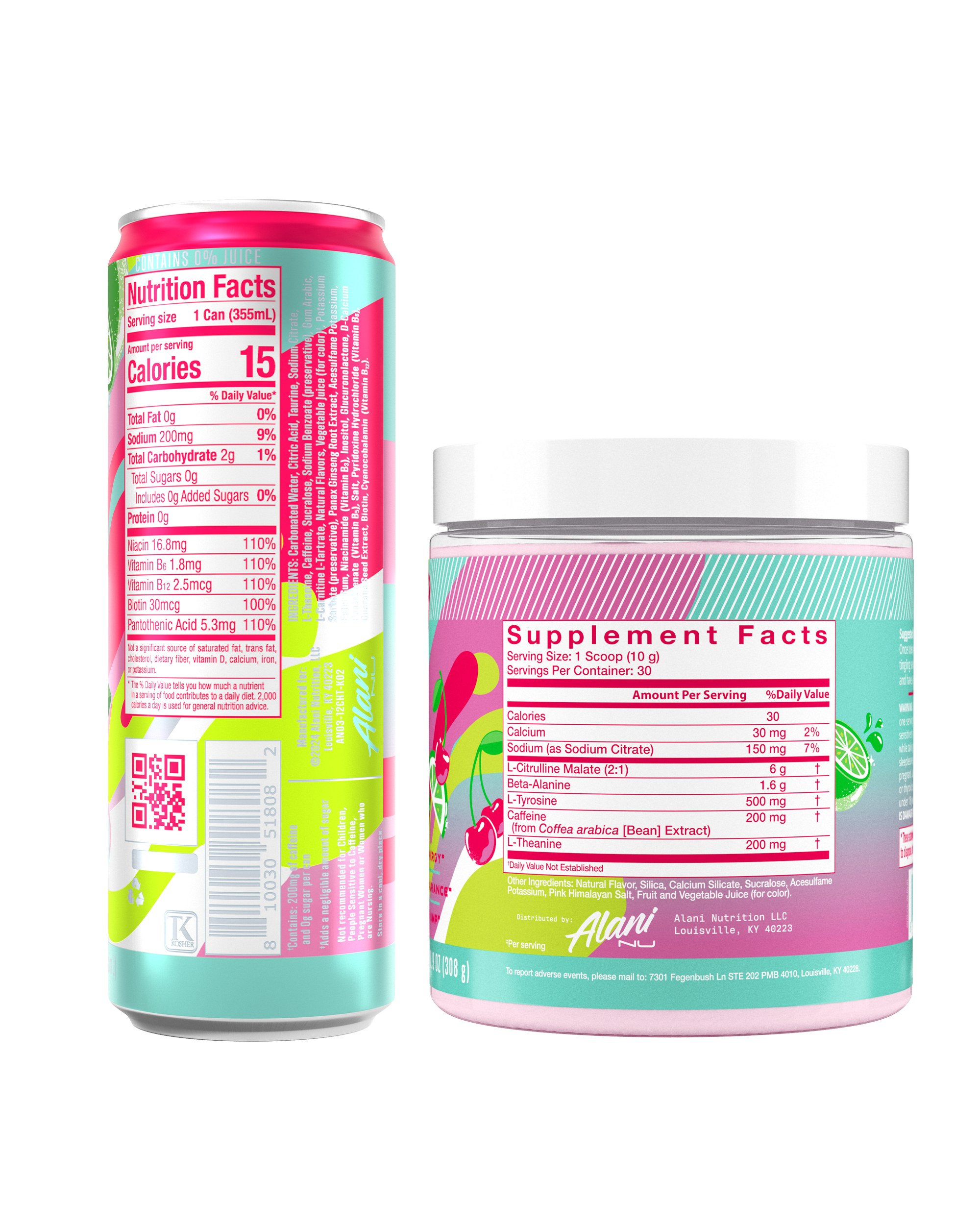 Energy Drink & Pre-Workout - Cherry Twist (XIW5)