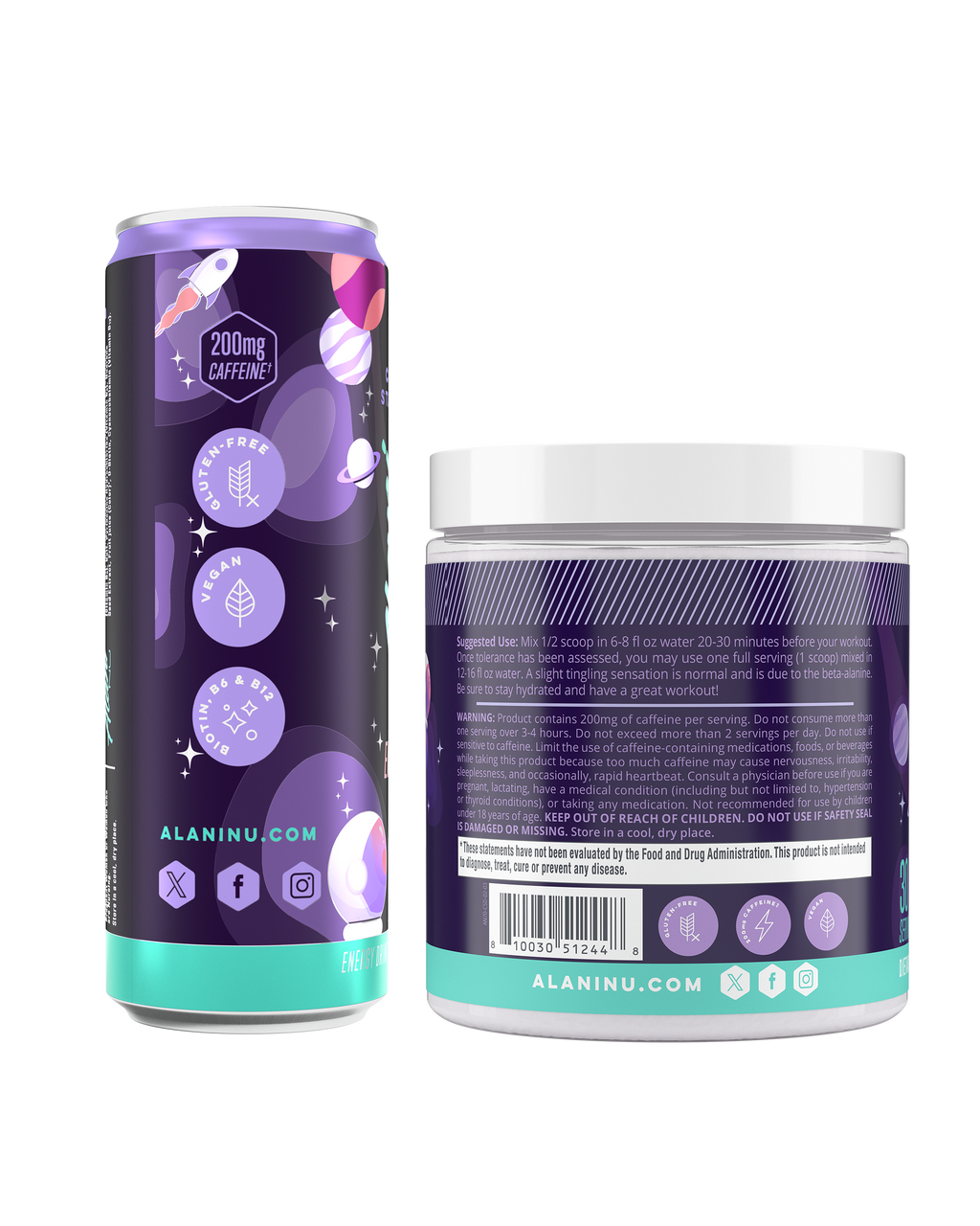 Energy Drink & Pre-Workout - Cosmic Stardust (ESRM)
