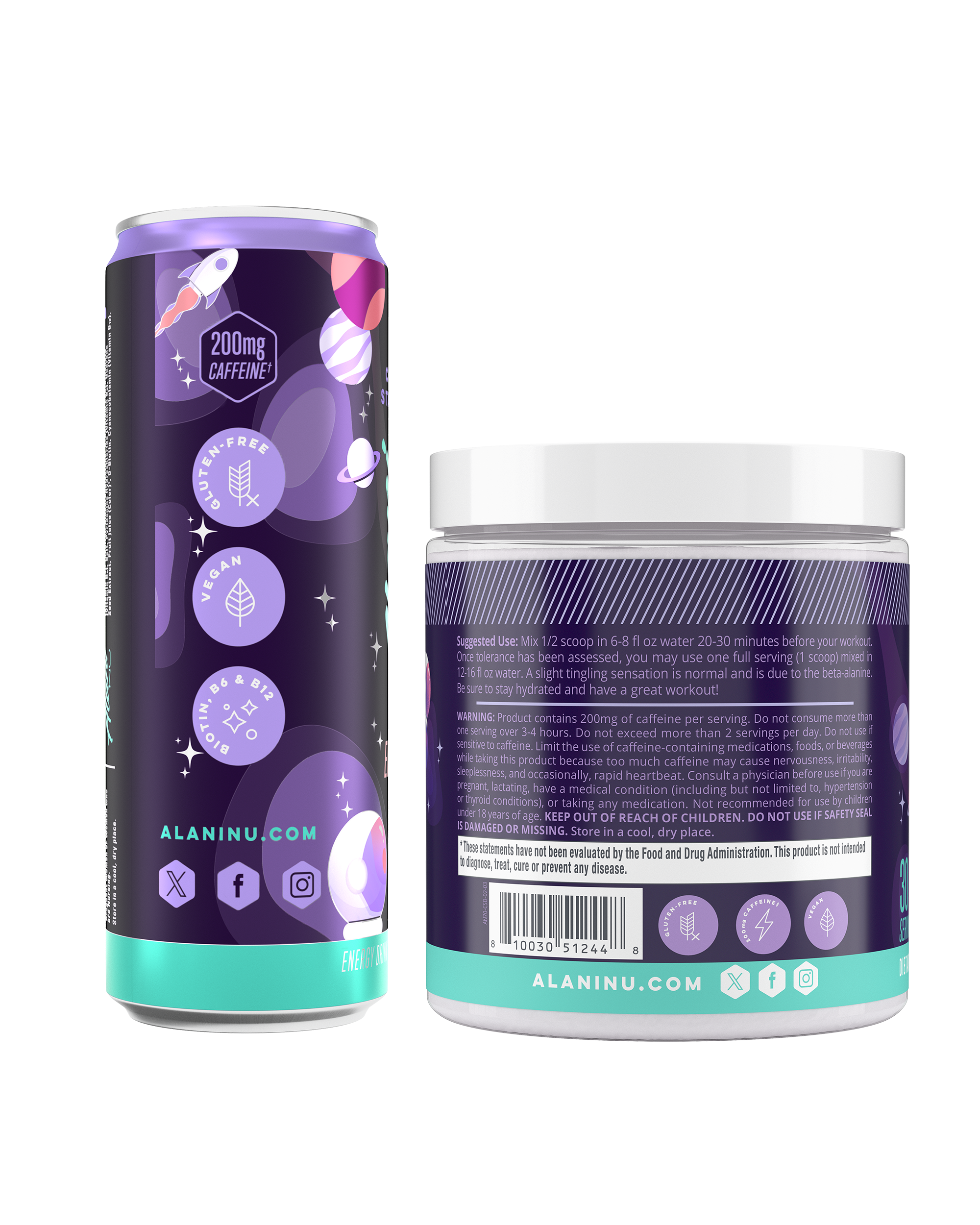 Energy Drink & Pre-Workout - Cosmic Stardust (ESRM)