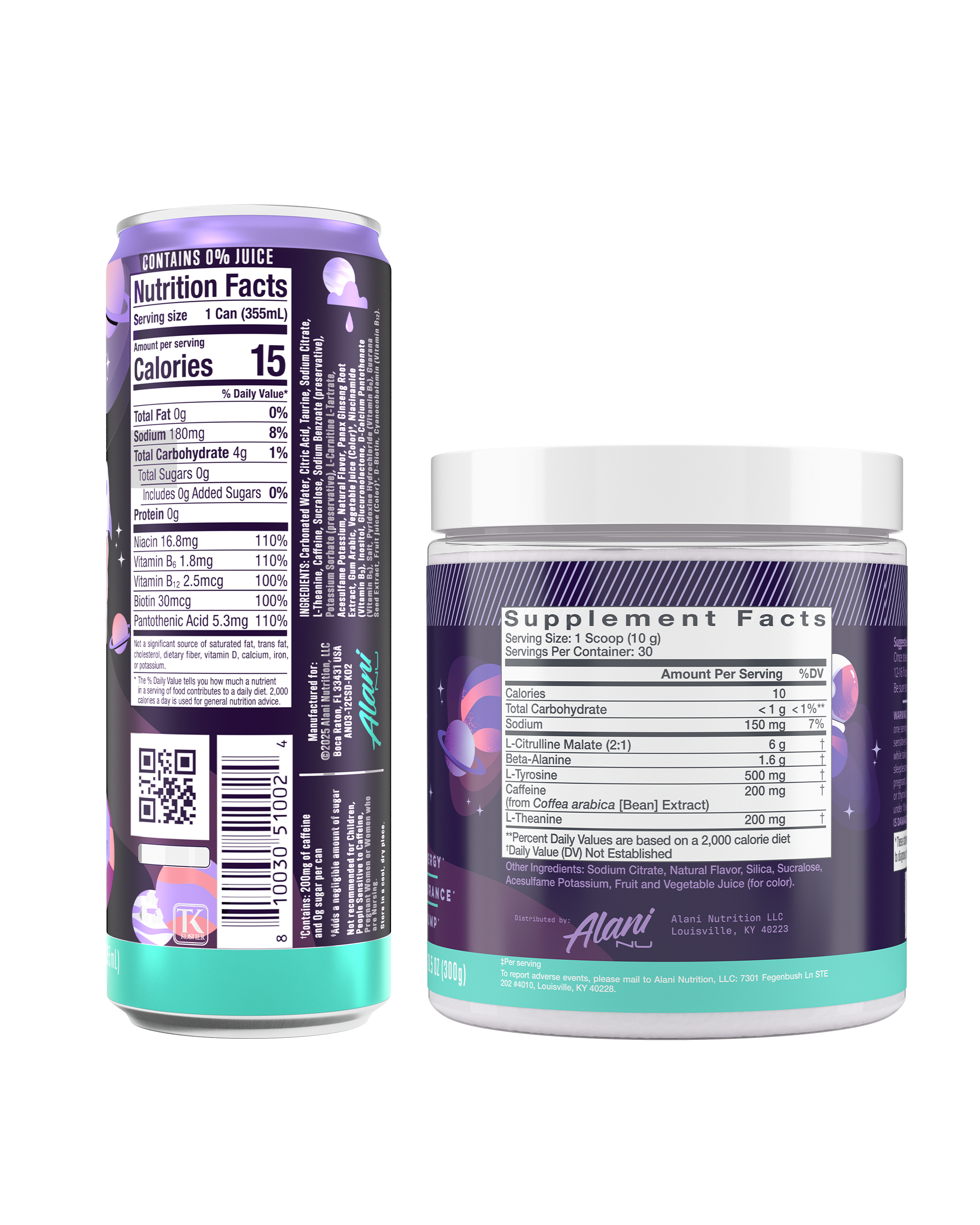 Energy Drink & Pre-Workout - Cosmic Stardust (ESRM)
