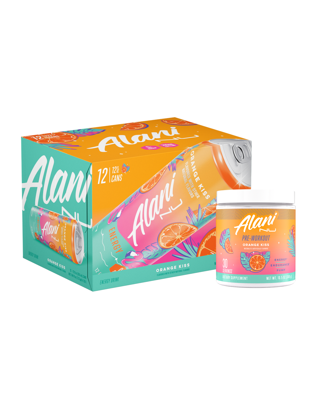 Energy Drink & Pre-Workout - Orange Kiss (K086)