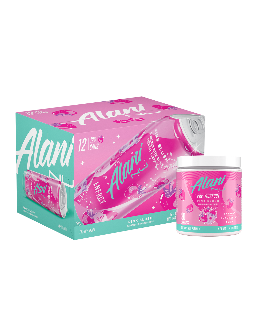Energy Drink & Pre-Workout - Pink Slush (CLSM)