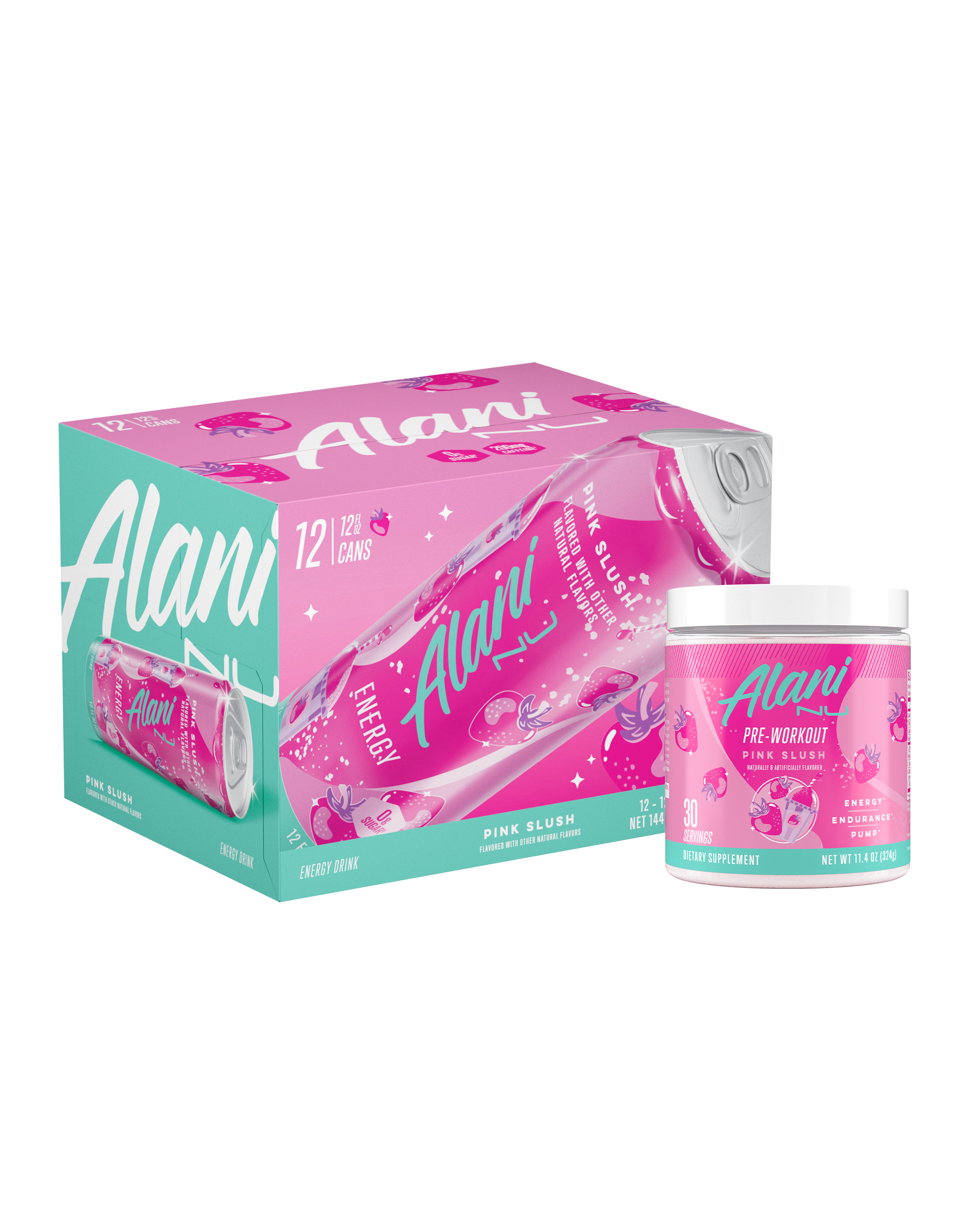 Energy Drink & Pre-Workout - Pink Slush (CLSM)