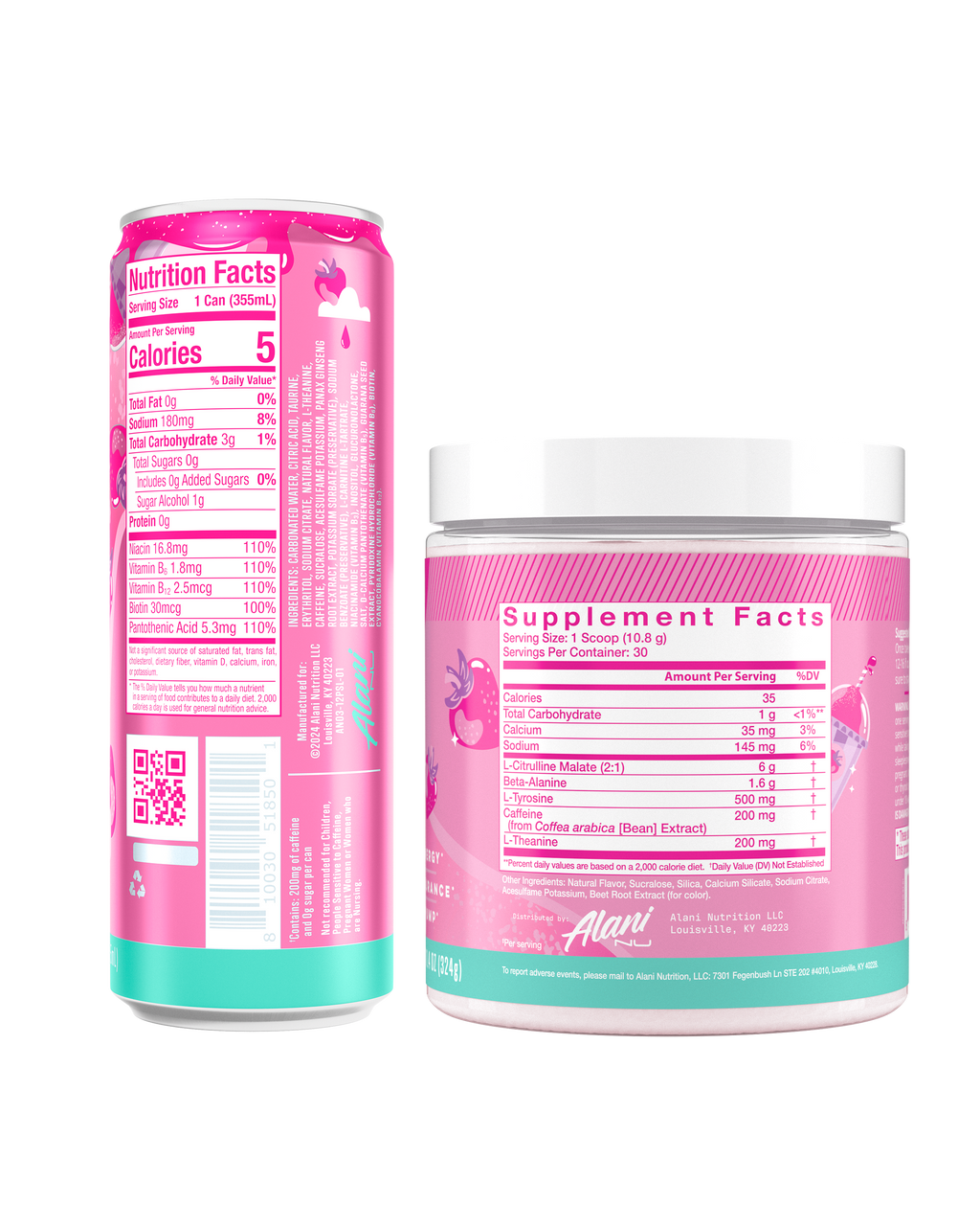 Energy Drink & Pre-Workout - Pink Slush (CLSM)