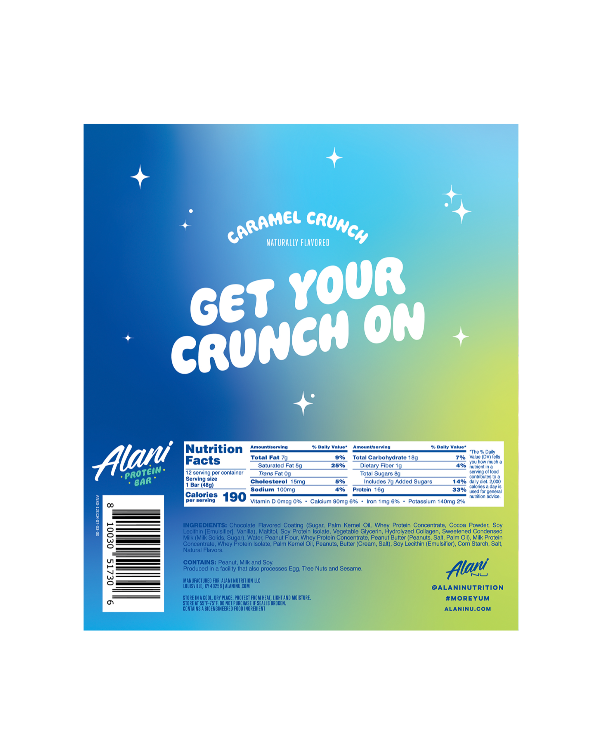 Protein Bar - Caramel Crunch (48S5)