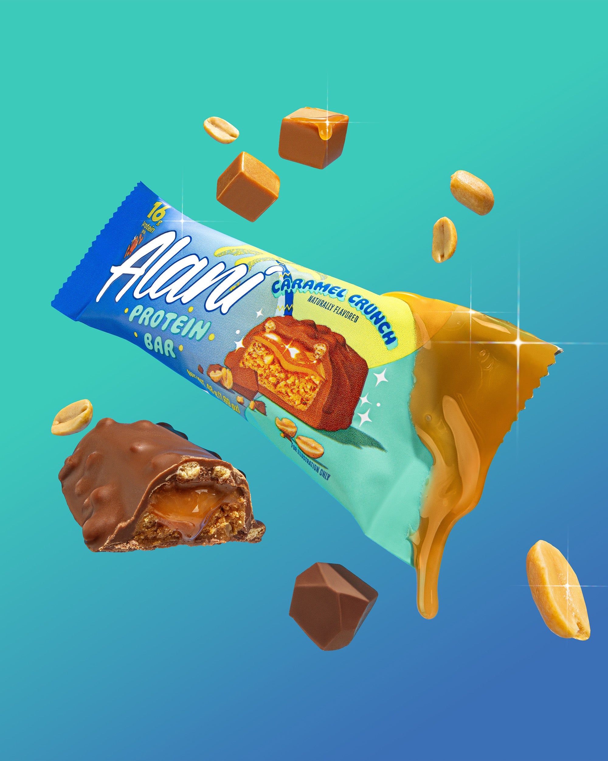 Protein Bar - Caramel Crunch (48S5)