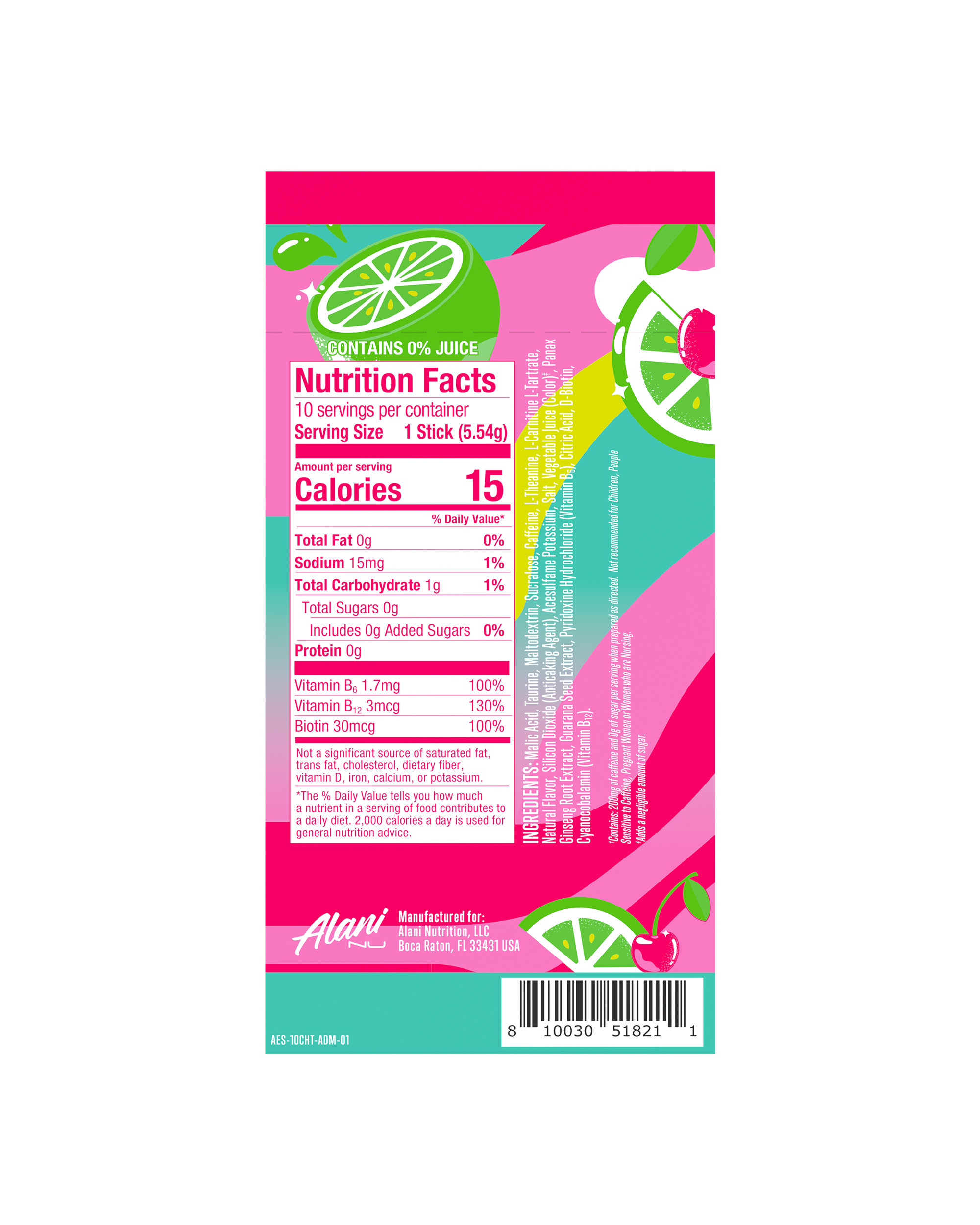 Energy Sticks - Cherry Twist (CGJX)