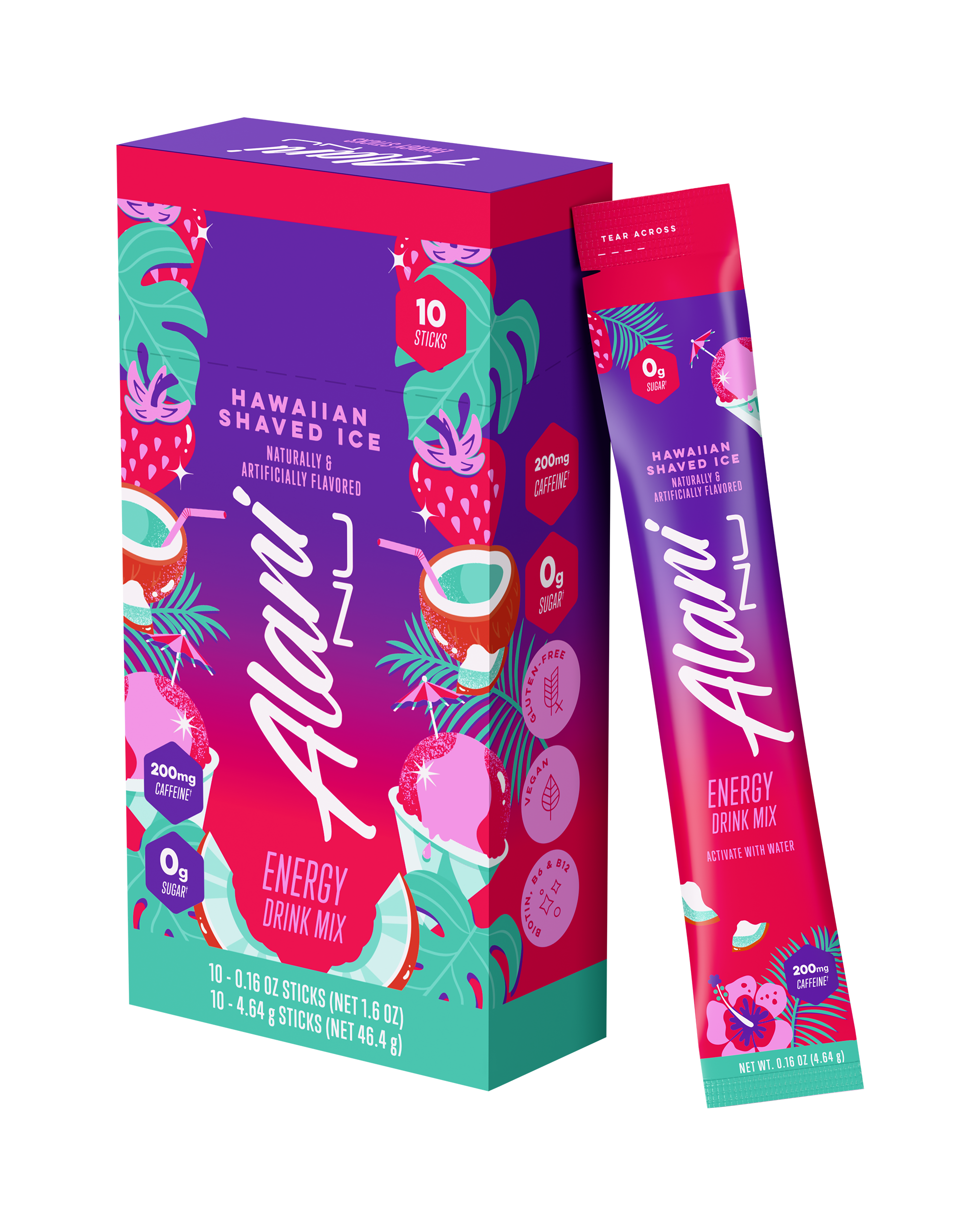 Energy Sticks - Hawaiian Shaved Ice (DIK1)