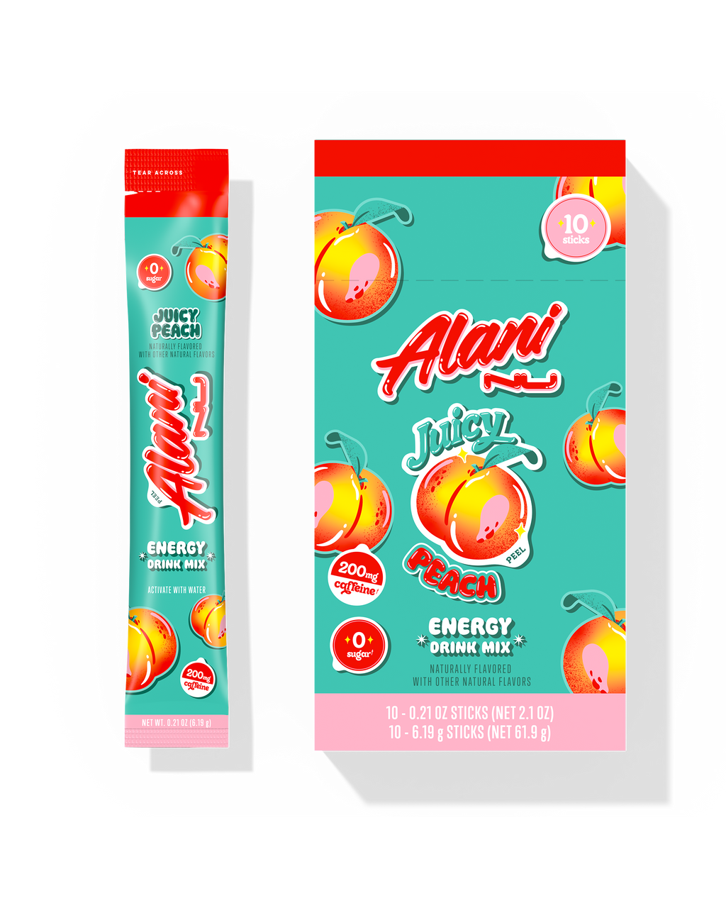 Energy Sticks - Juicy Peach (5CPP)