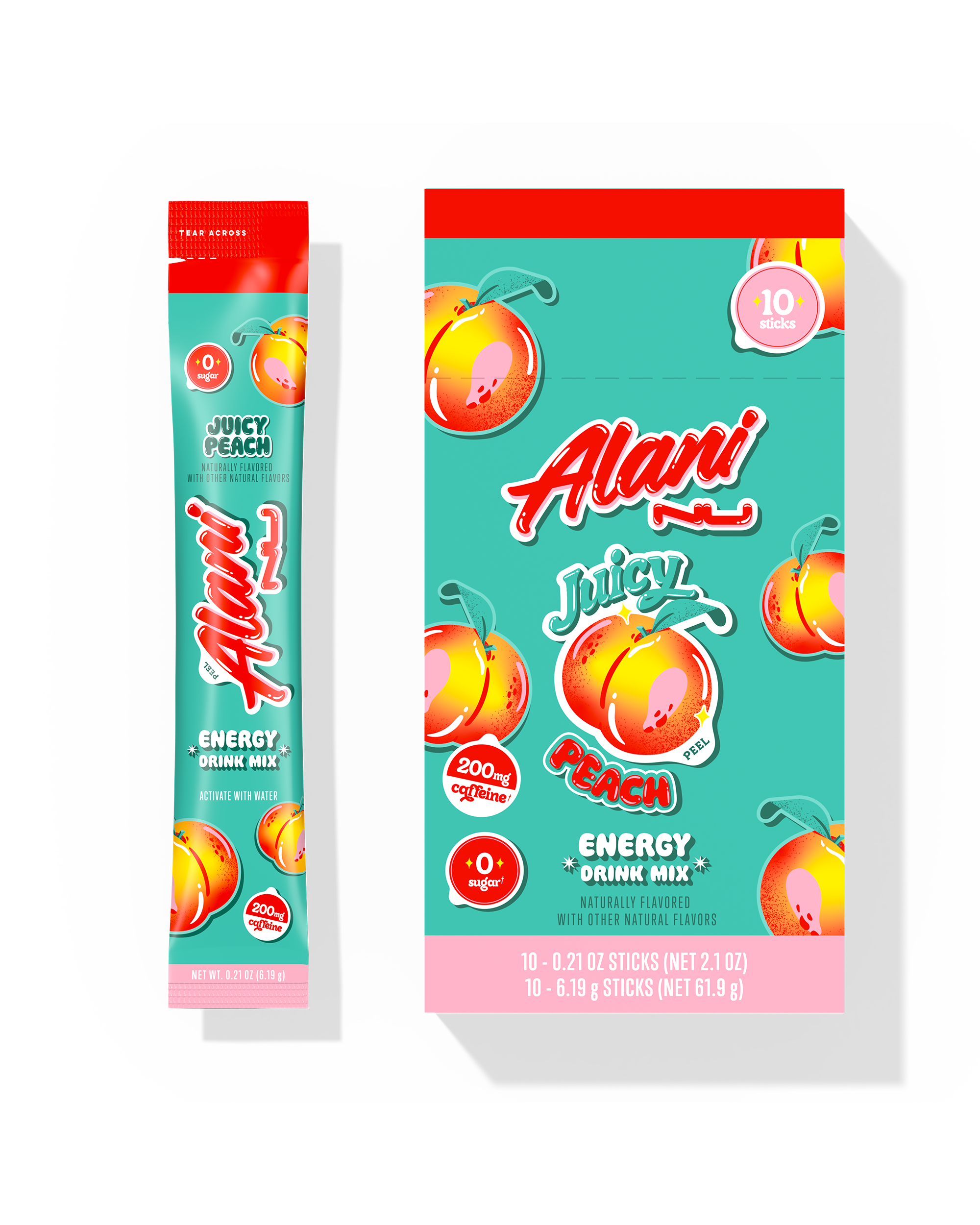 Energy Sticks - Juicy Peach (5CPP)