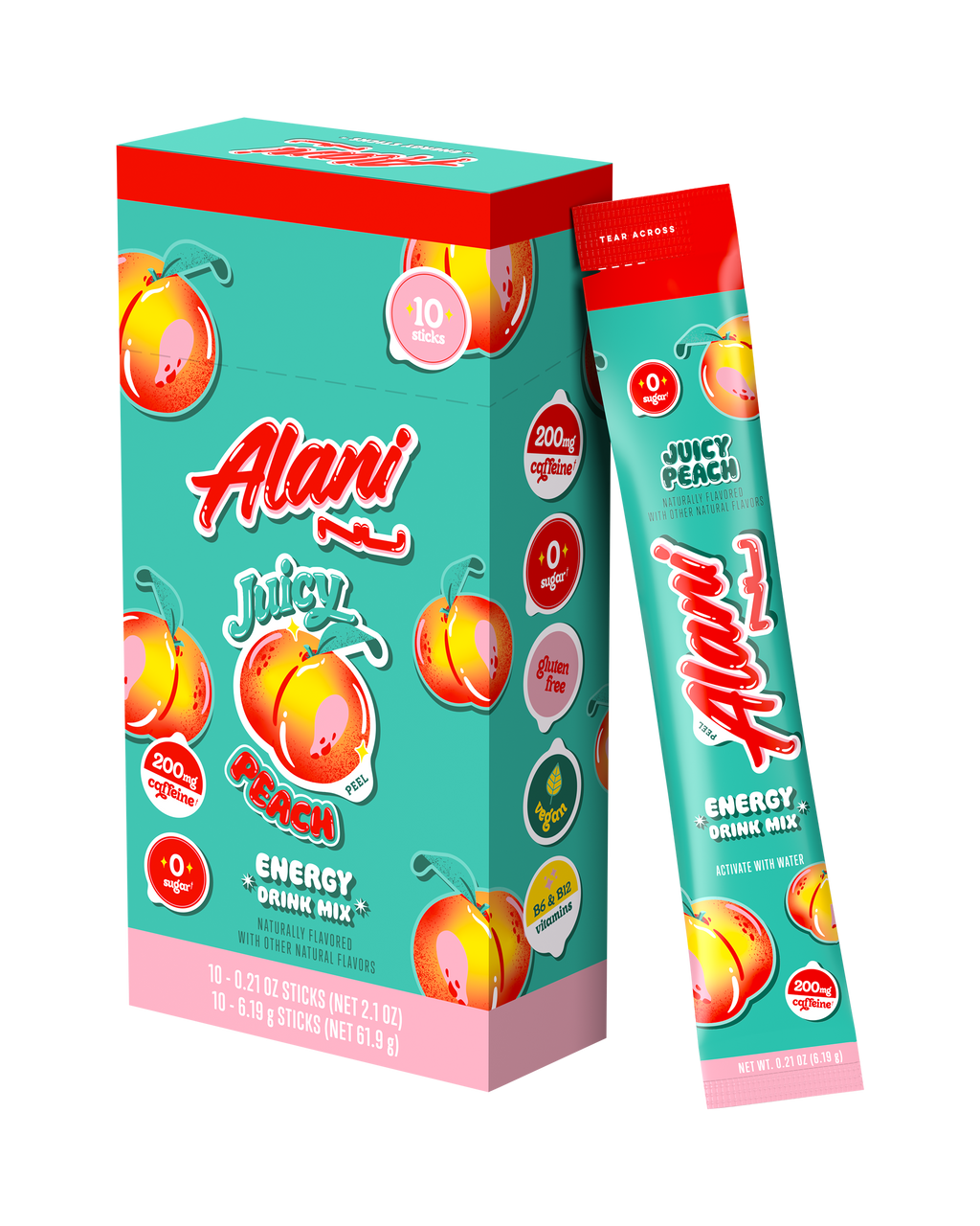 Energy Sticks - Juicy Peach (5CPP)
