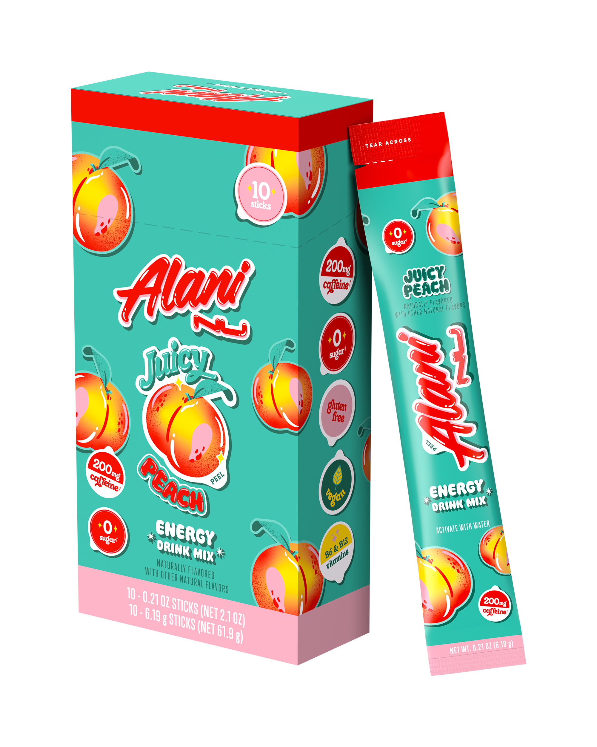 Energy Sticks - Juicy Peach (5CPP)