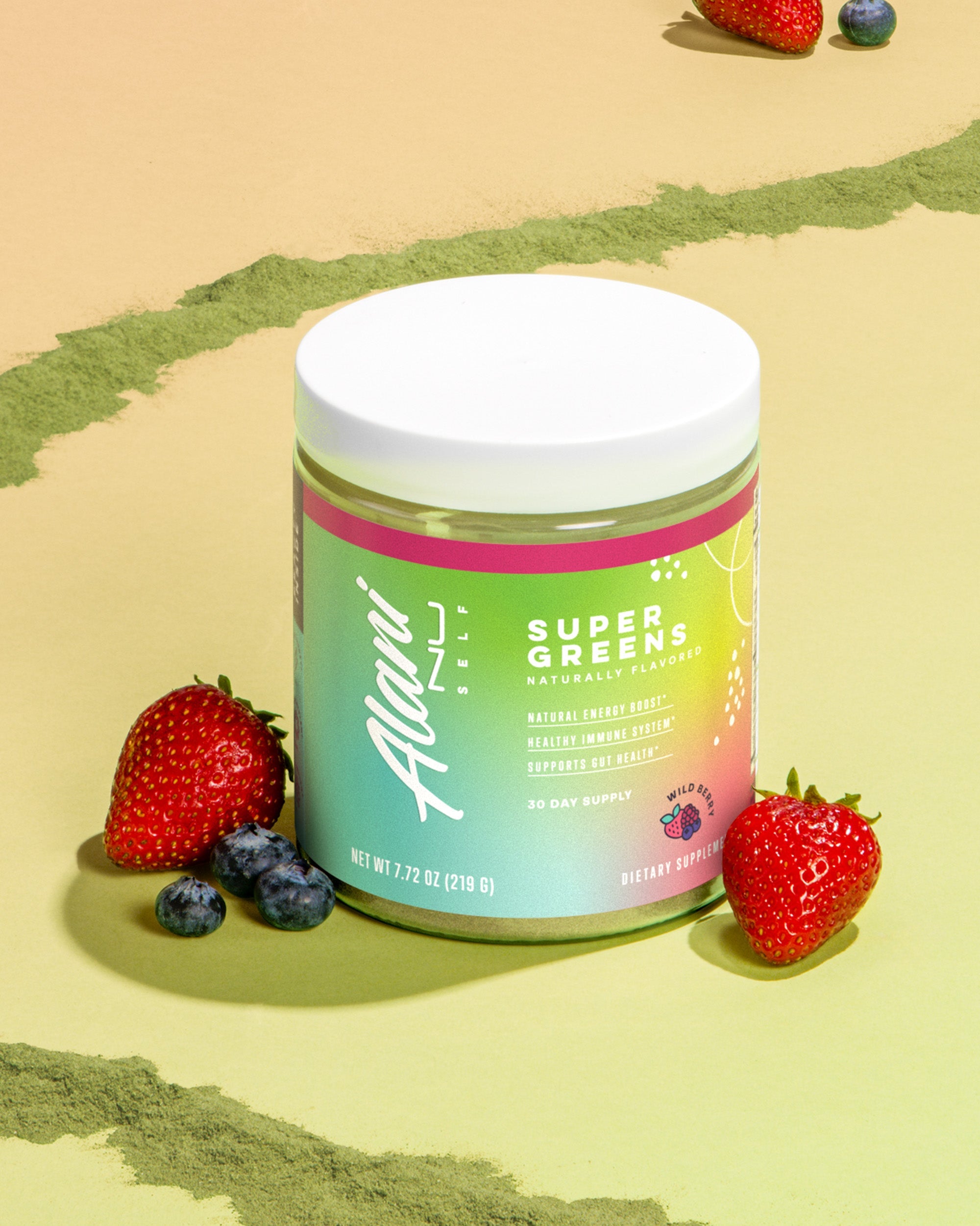 Super Greens - Wild Berry (D3RB)