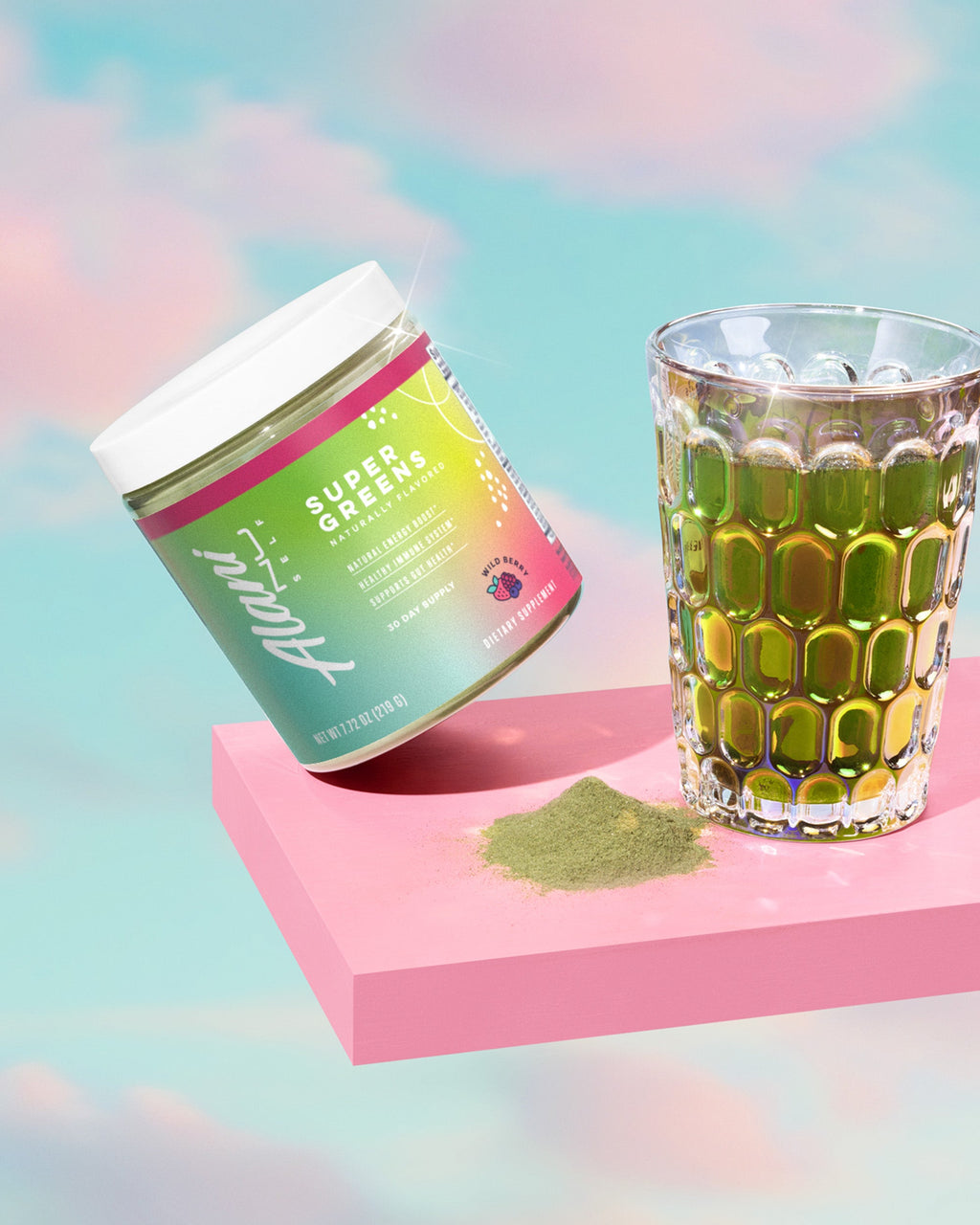 Super Greens - Wild Berry (D3RB)