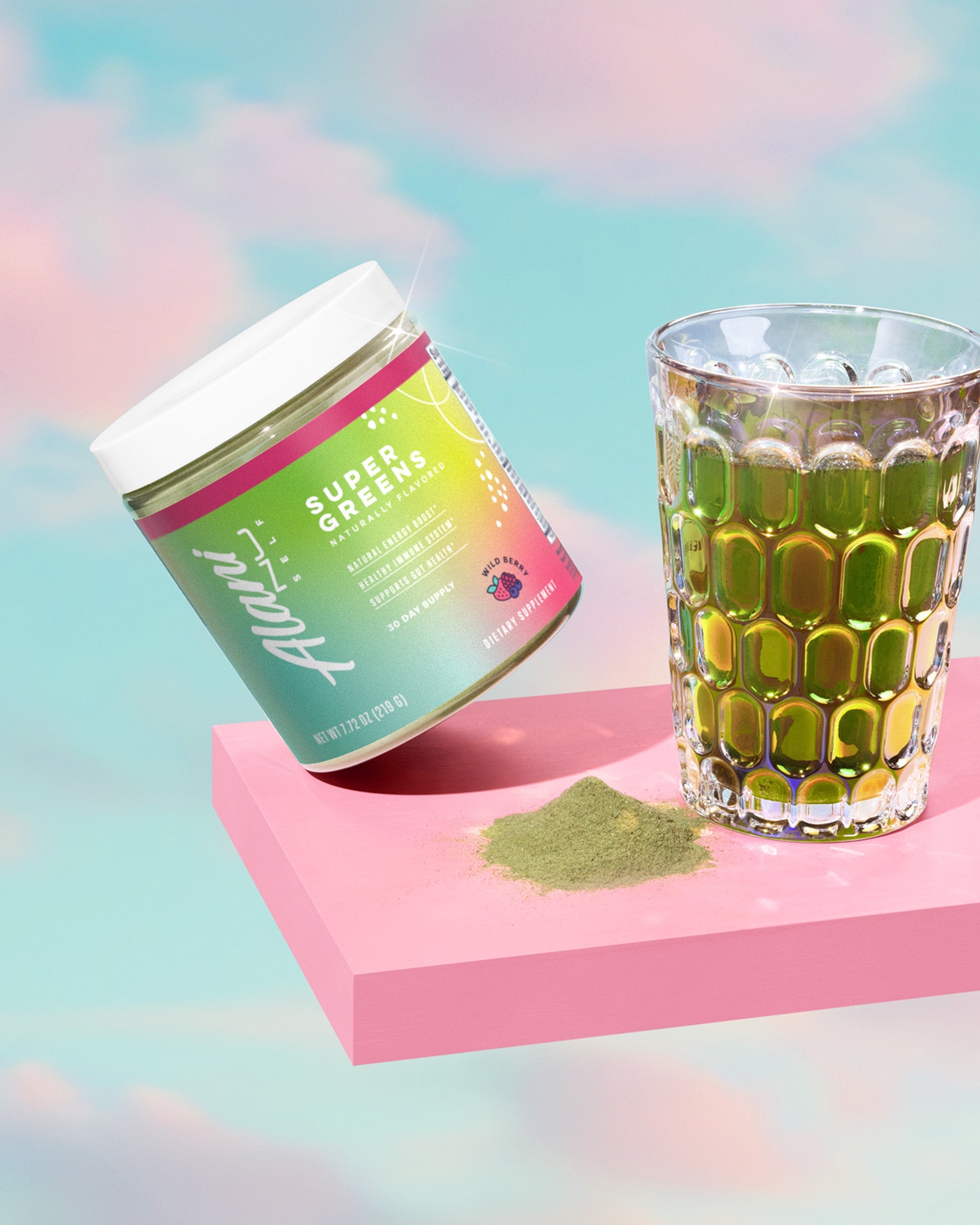 Super Greens - Wild Berry (D3RB)