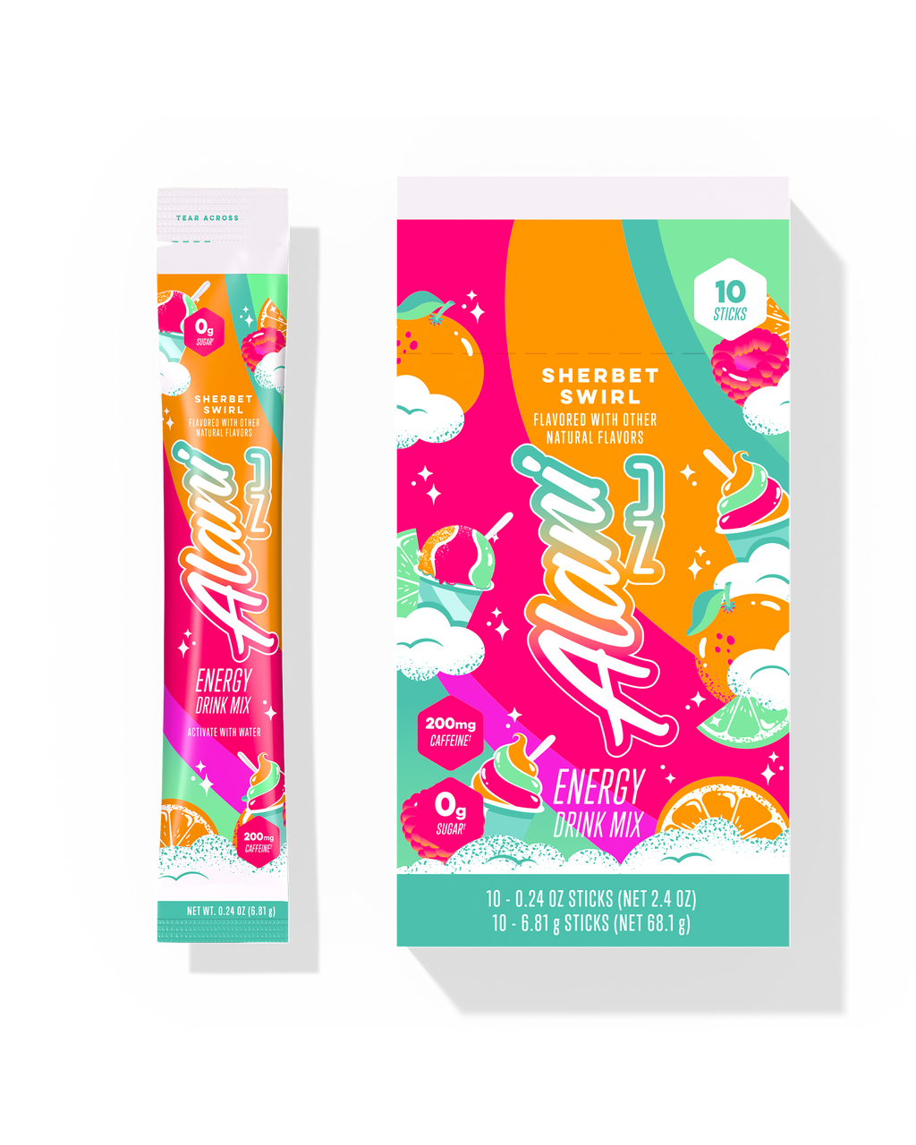 Energy Sticks - Sherbet Swirl (5S43)