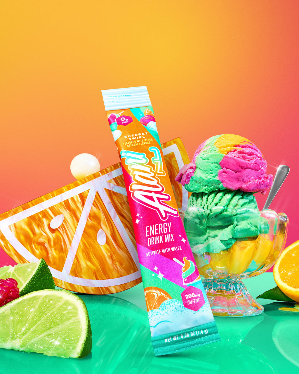 Energy Sticks - Sherbet Swirl (5S43)