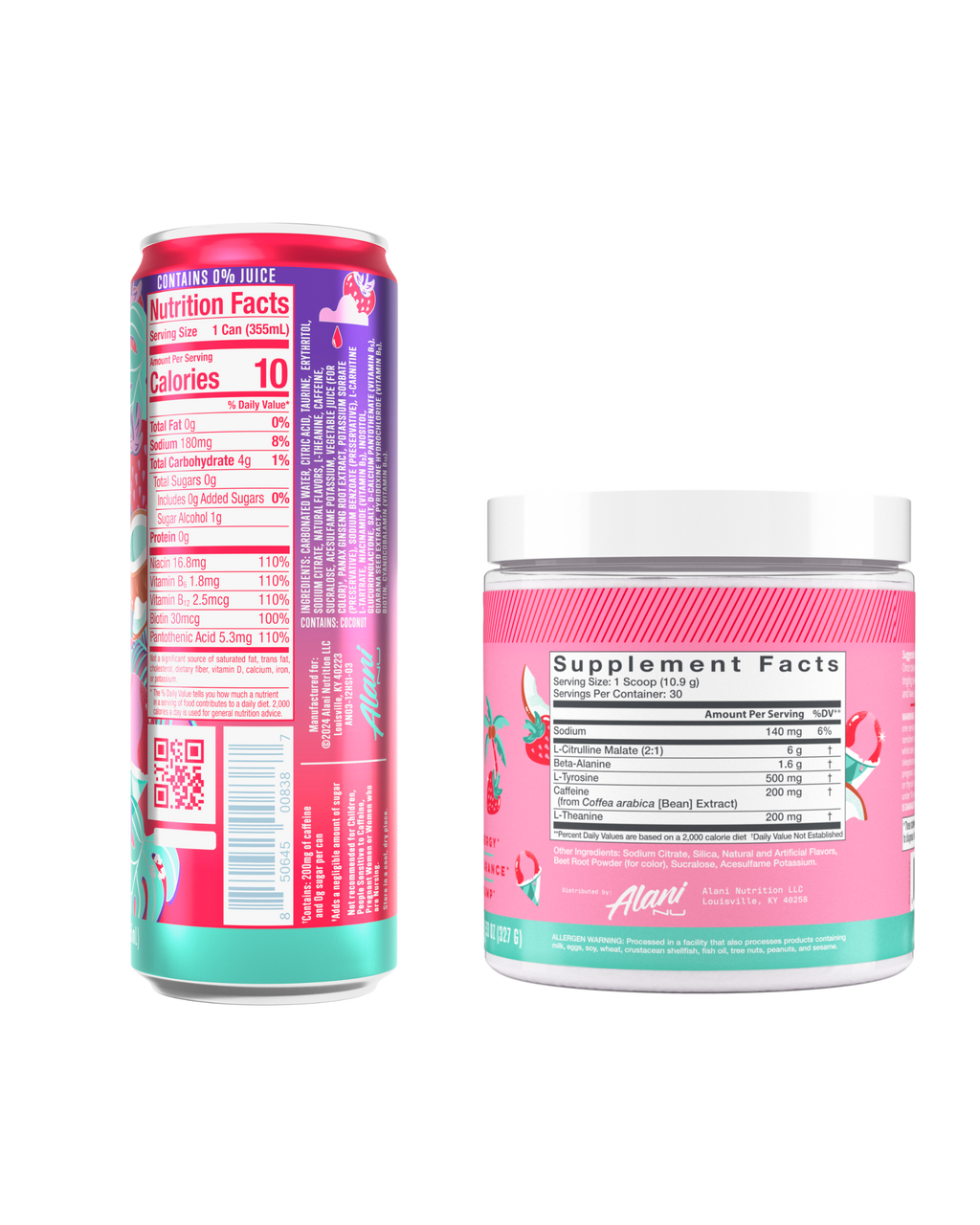 Energy Drink & Pre-Workout - Hawaiian Shaved Ice (67TC)