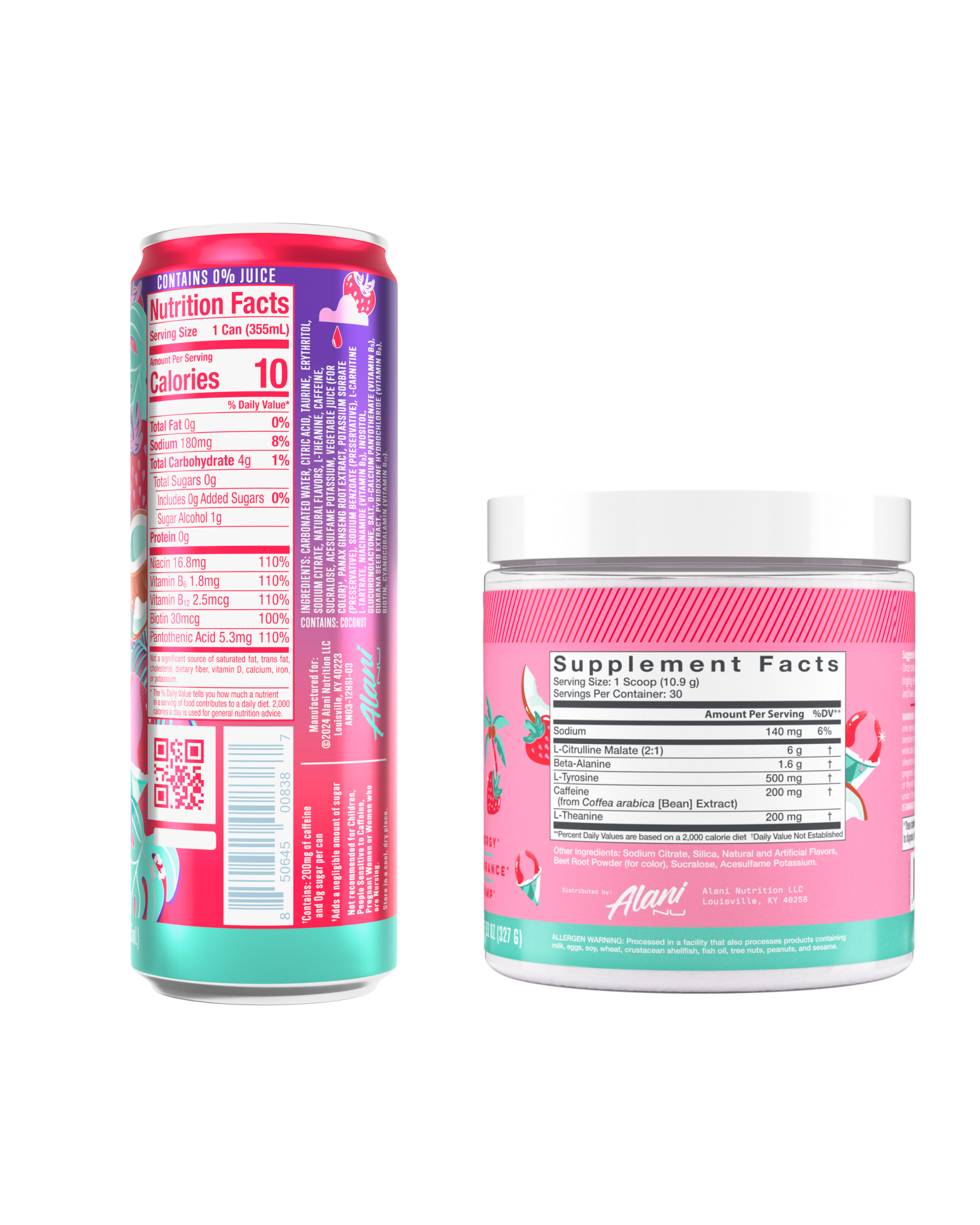 Energy Drink & Pre-Workout - Hawaiian Shaved Ice (67TC)