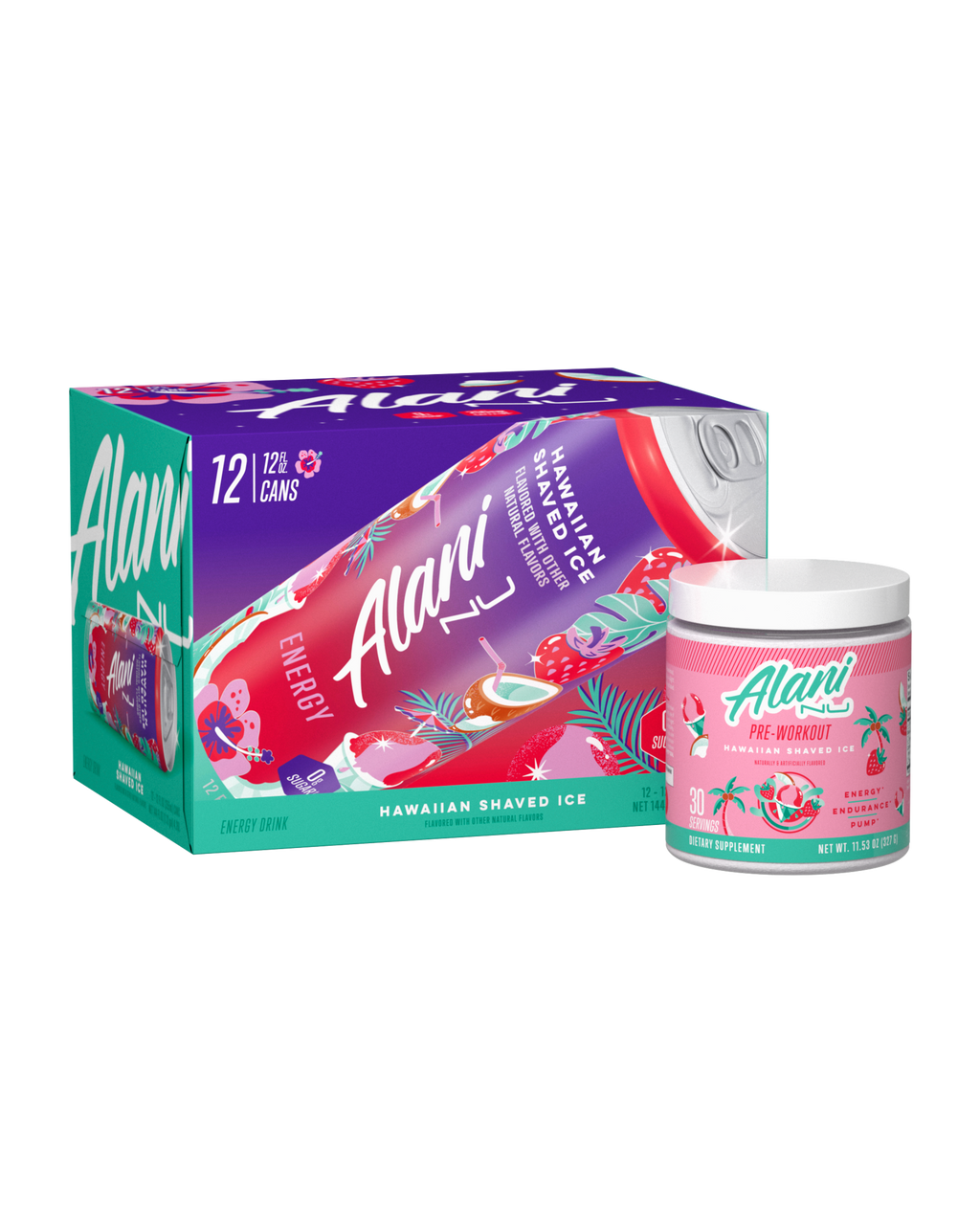 Energy Drink & Pre-Workout - Hawaiian Shaved Ice (67TC)