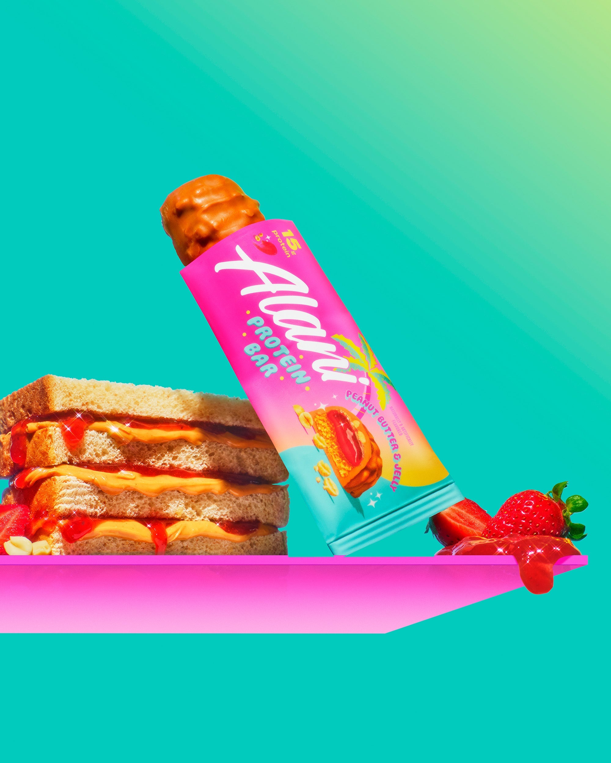 Protein Bar - Peanut Butter & Jelly (4QKH)