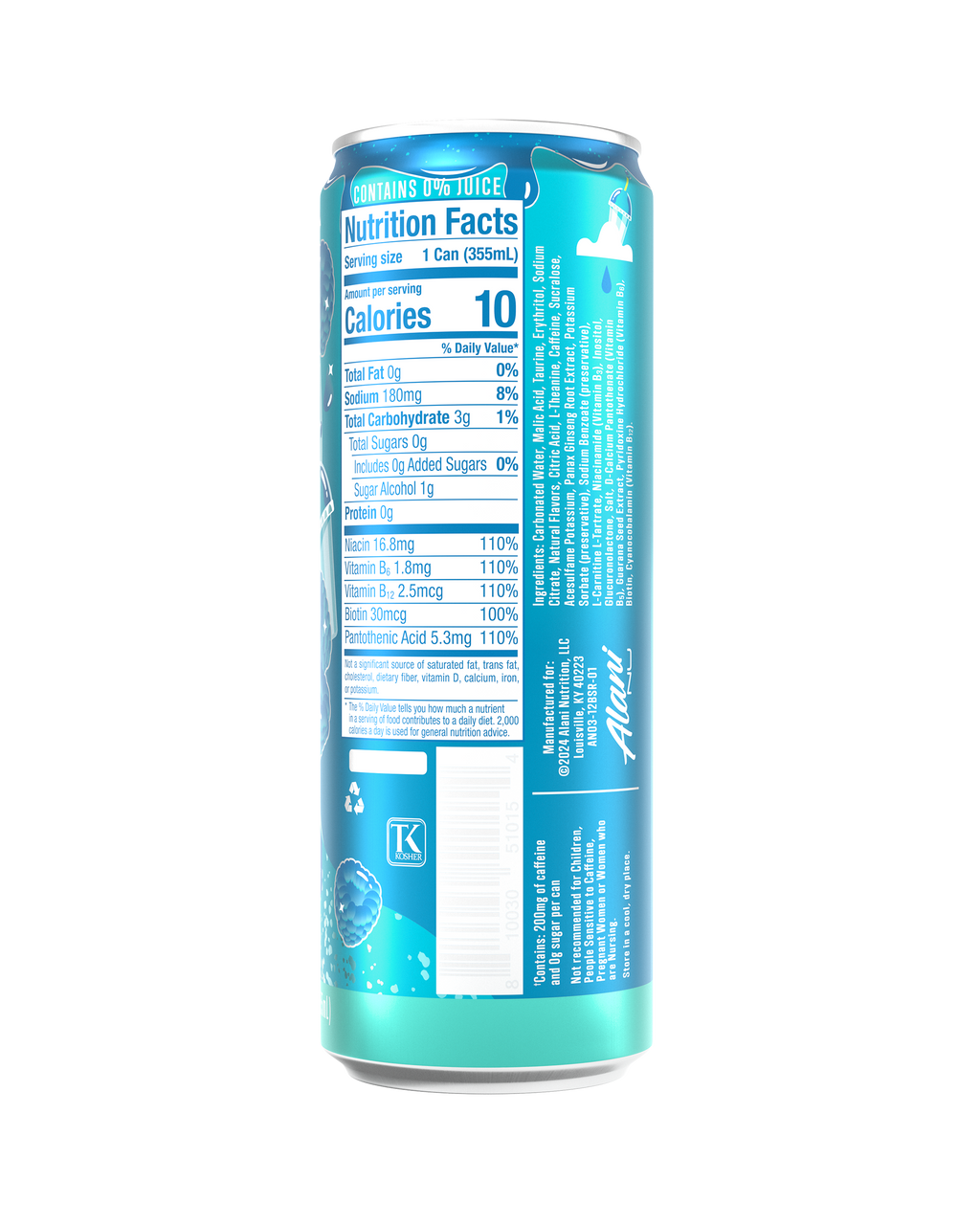 Energy Drink - Blue Slush (WC8I)
