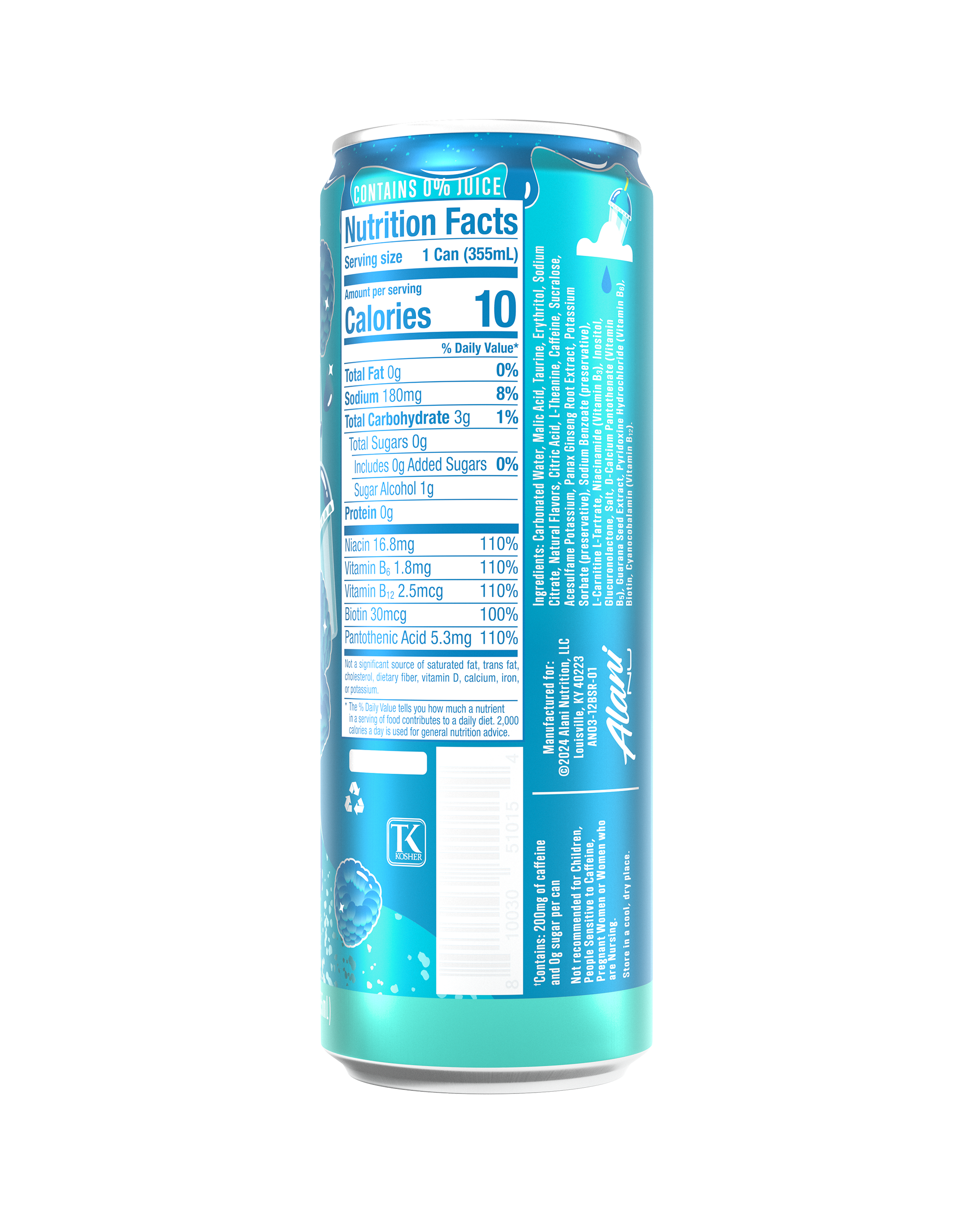 Energy Drink - Blue Slush (WC8I)