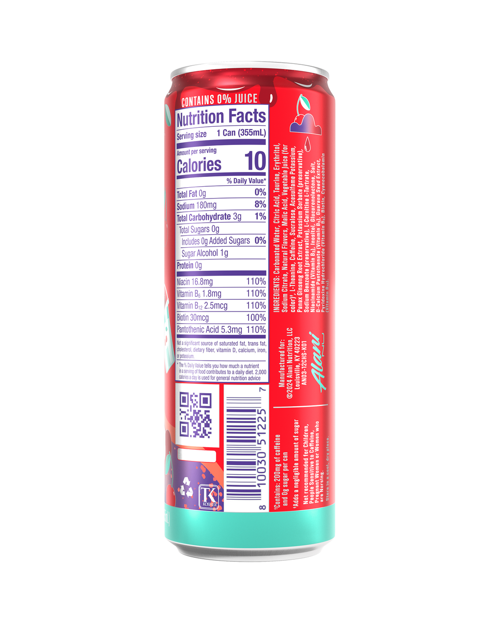Energy Drink - Cherry Slush (S2CW)