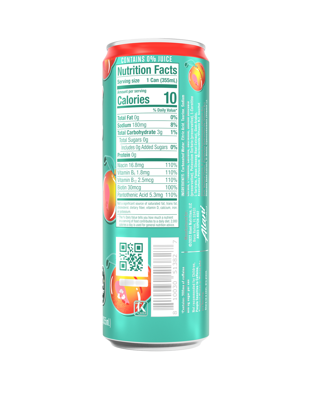 Energy Drink - Juicy Peach (ROU6)
